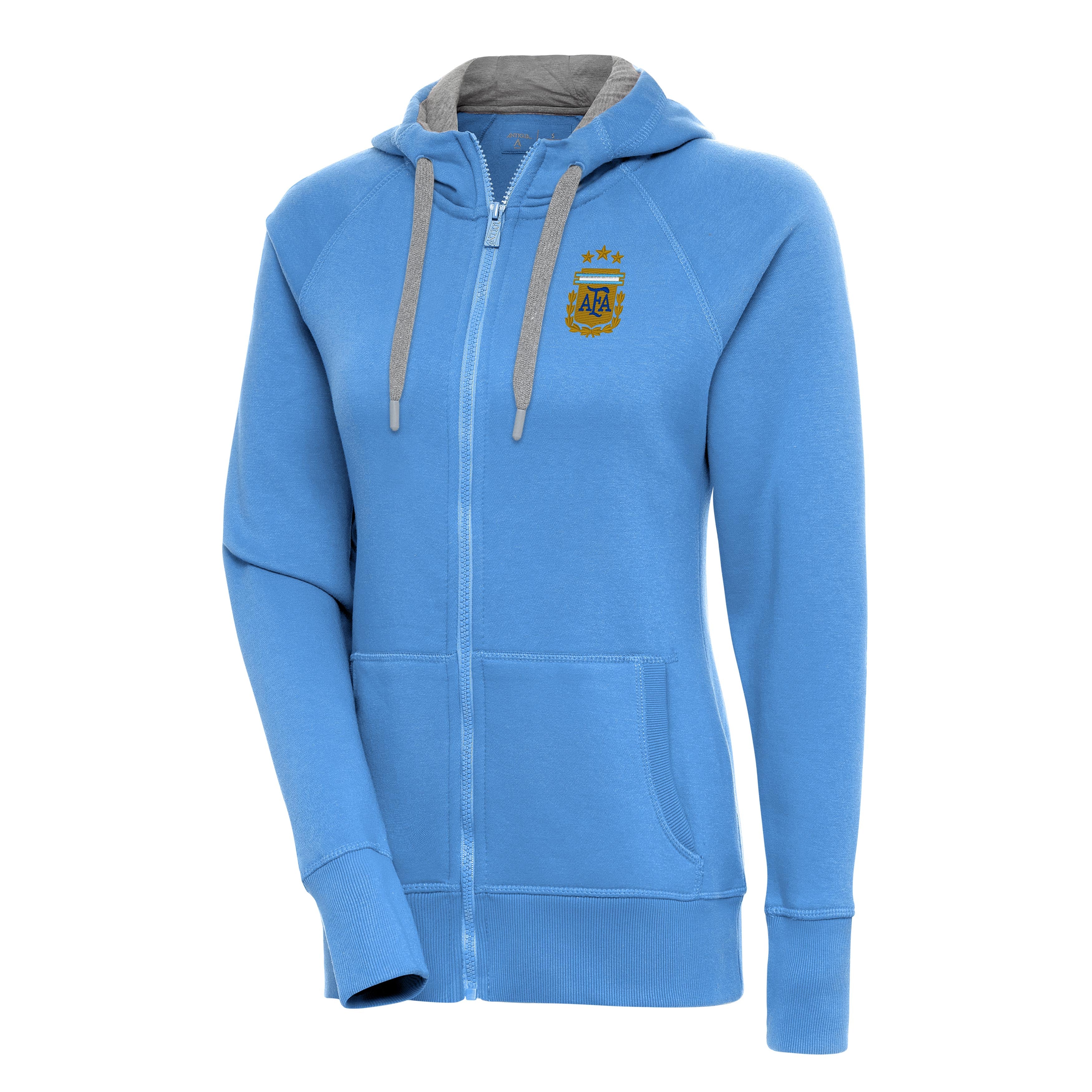 Argentine Football Association Womens Victory Full Zip Hood - Image 2