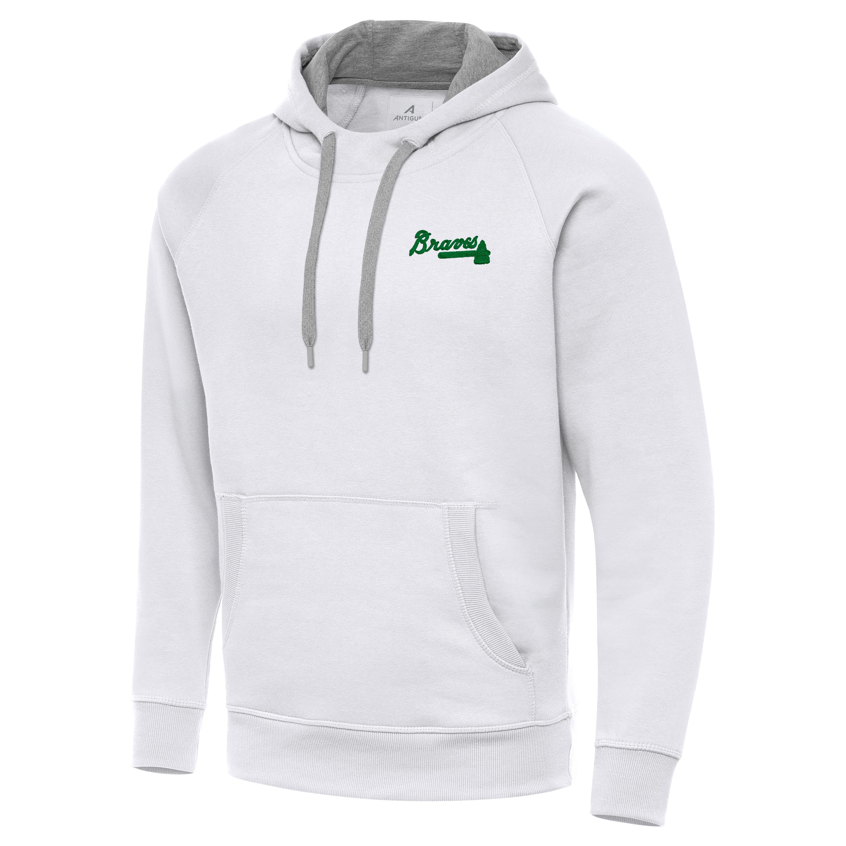 Atlanta Braves Victory St Patricks Day Pullover Hood