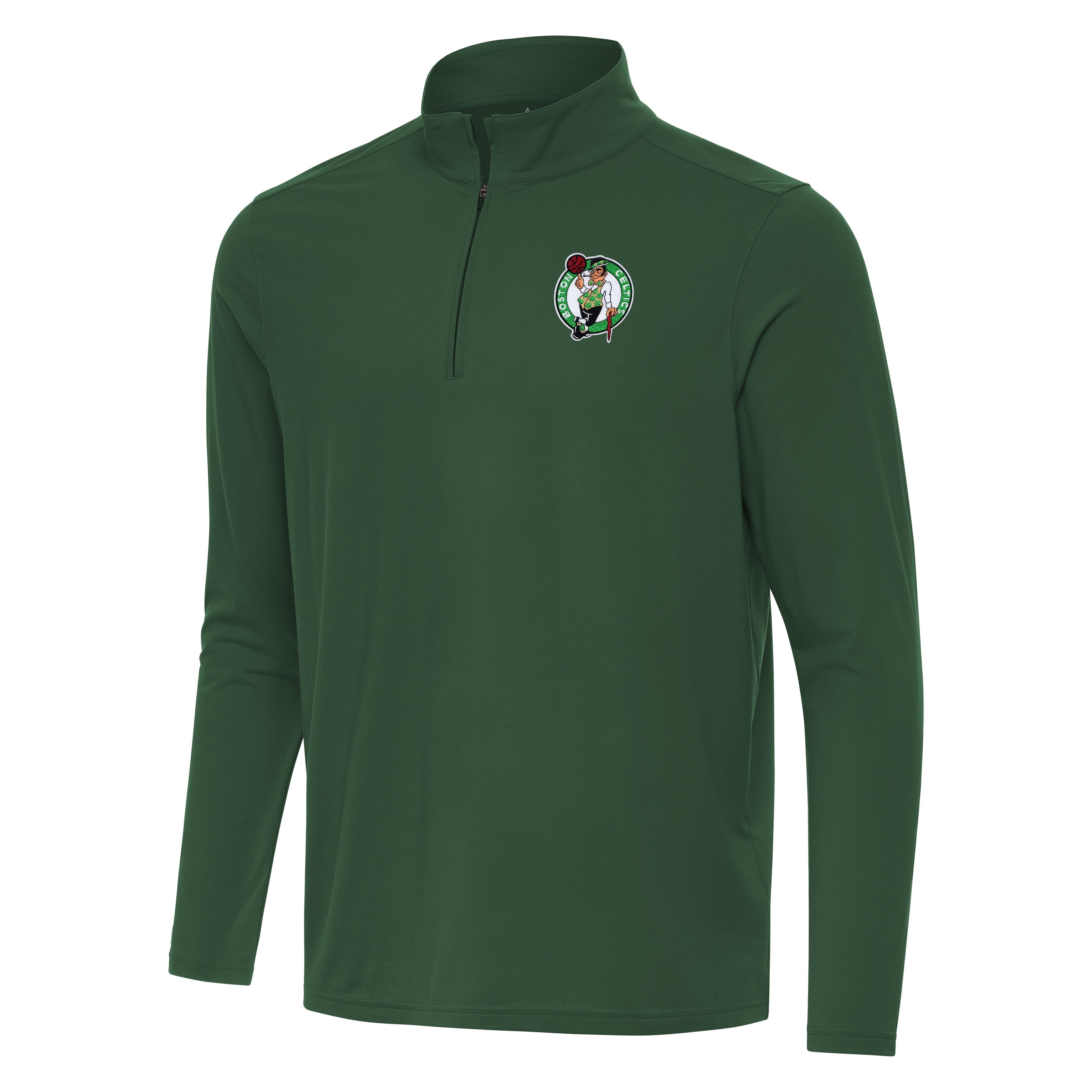 Boston Celtics Intent Quarter Zip Pillover - Image 5