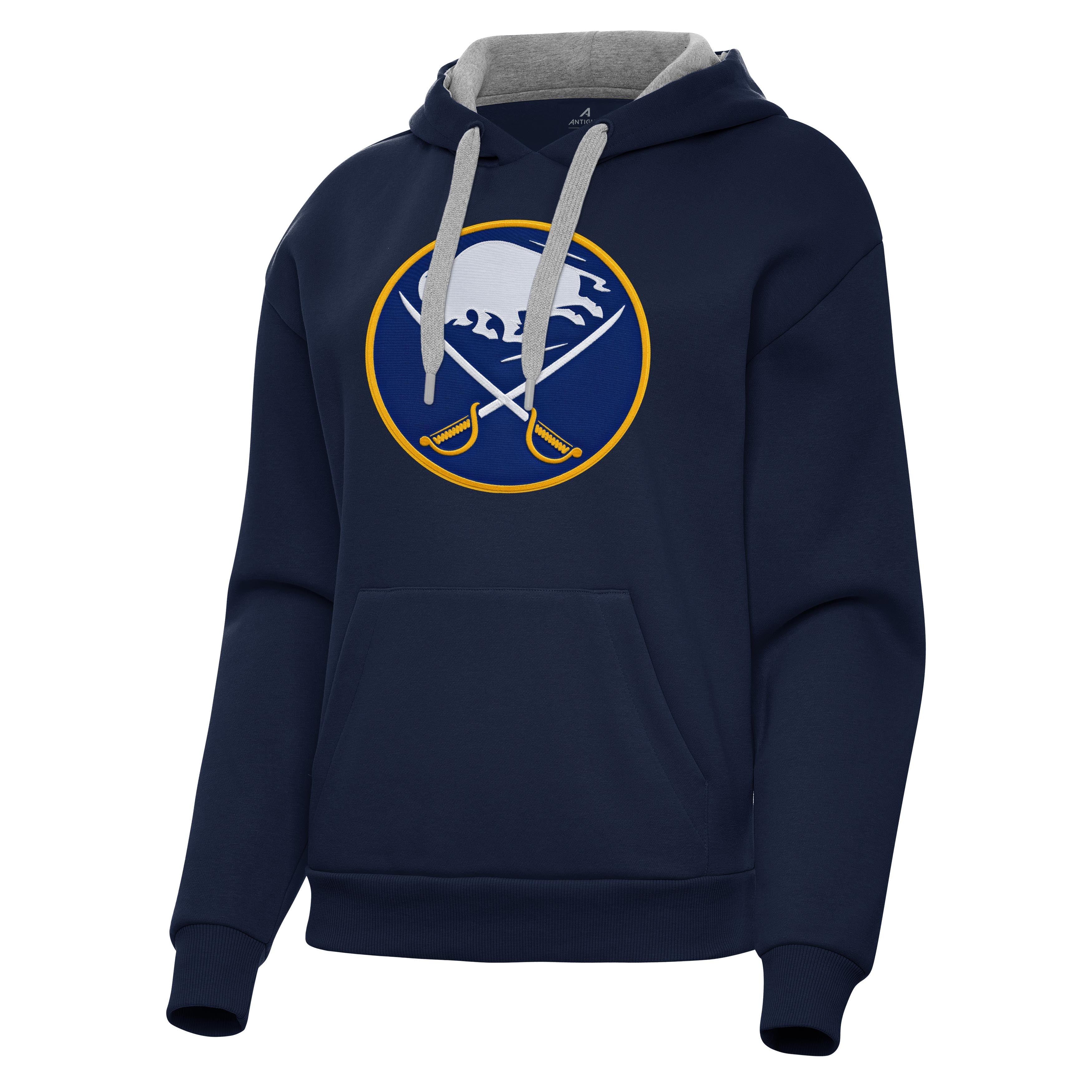 Buffalo Sabres Womens Victory Full Front Logo Pullover Hood - Image 2