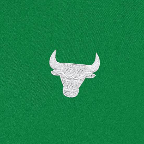 Chicago Bulls Era St Patricks Day White Logo Polo - Image 2