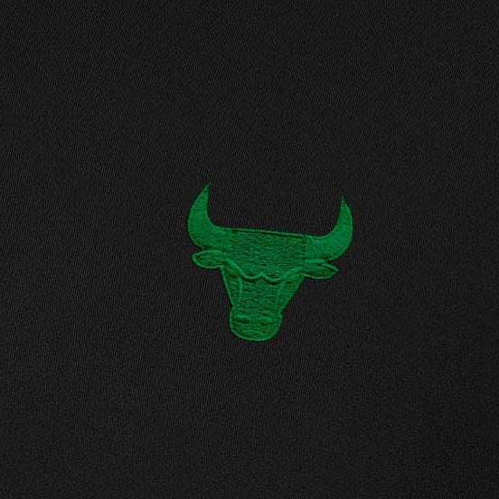 Chicago Bulls Intent St Patricks Day Quarter Zip Pullover - Image 4
