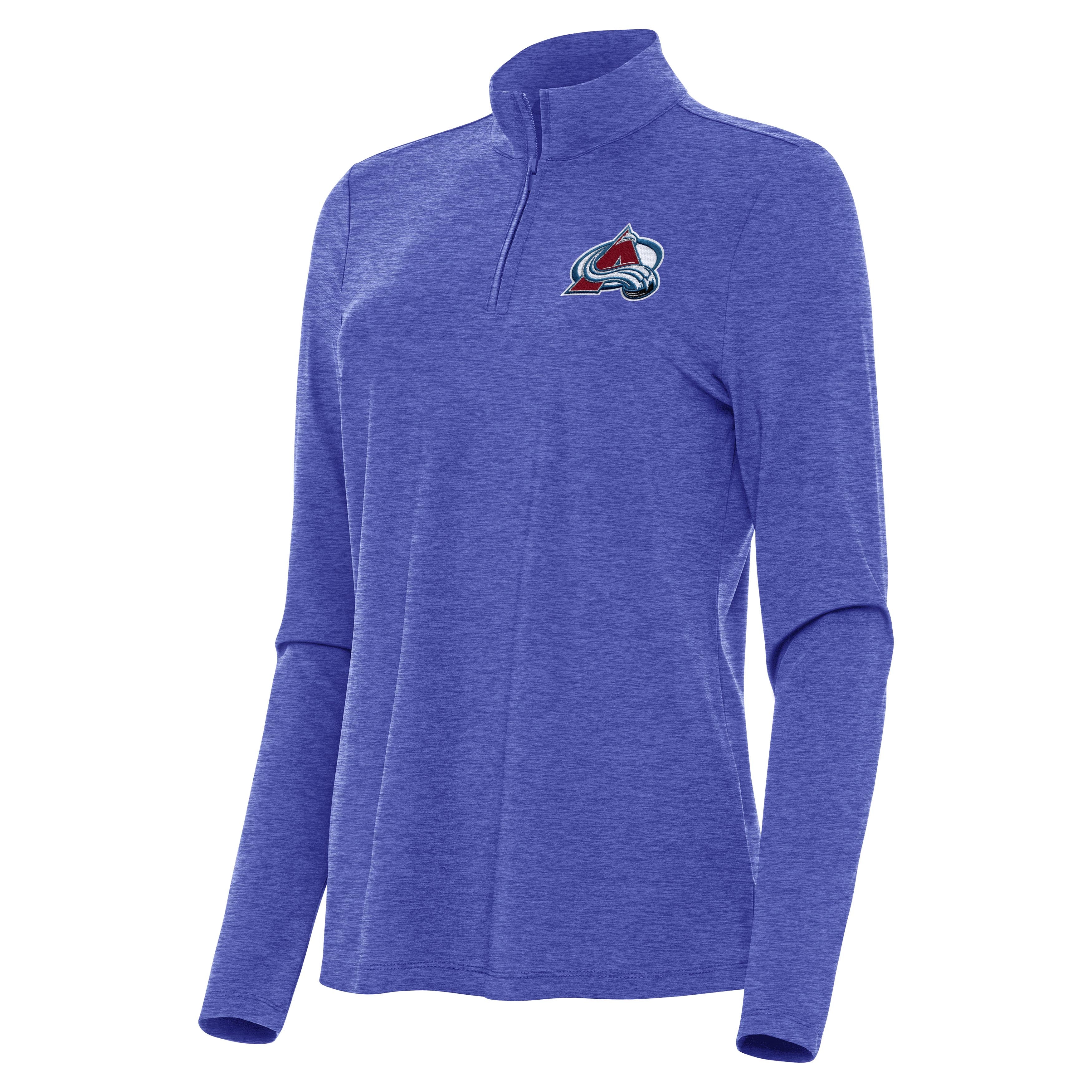 Colorado Avalanche Womens Bright Quarter Zip Pullover - Image 4