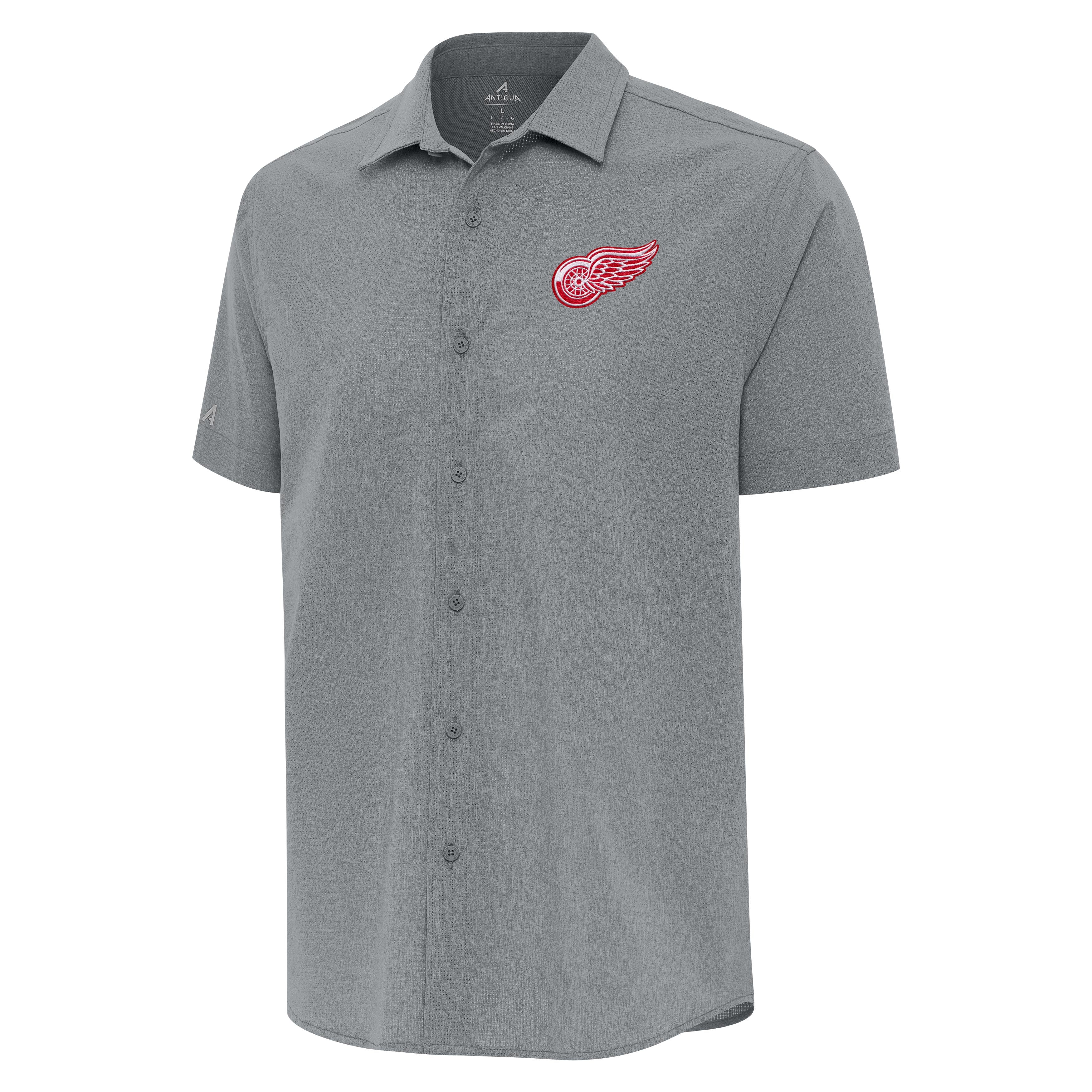 Detroit Red Wings Activate Woven Shirt - Image 3