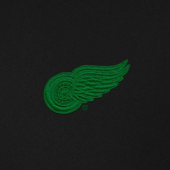 Detroit Red Wings Intent St Patricks Day Quarter Zip Pullover - Image 4