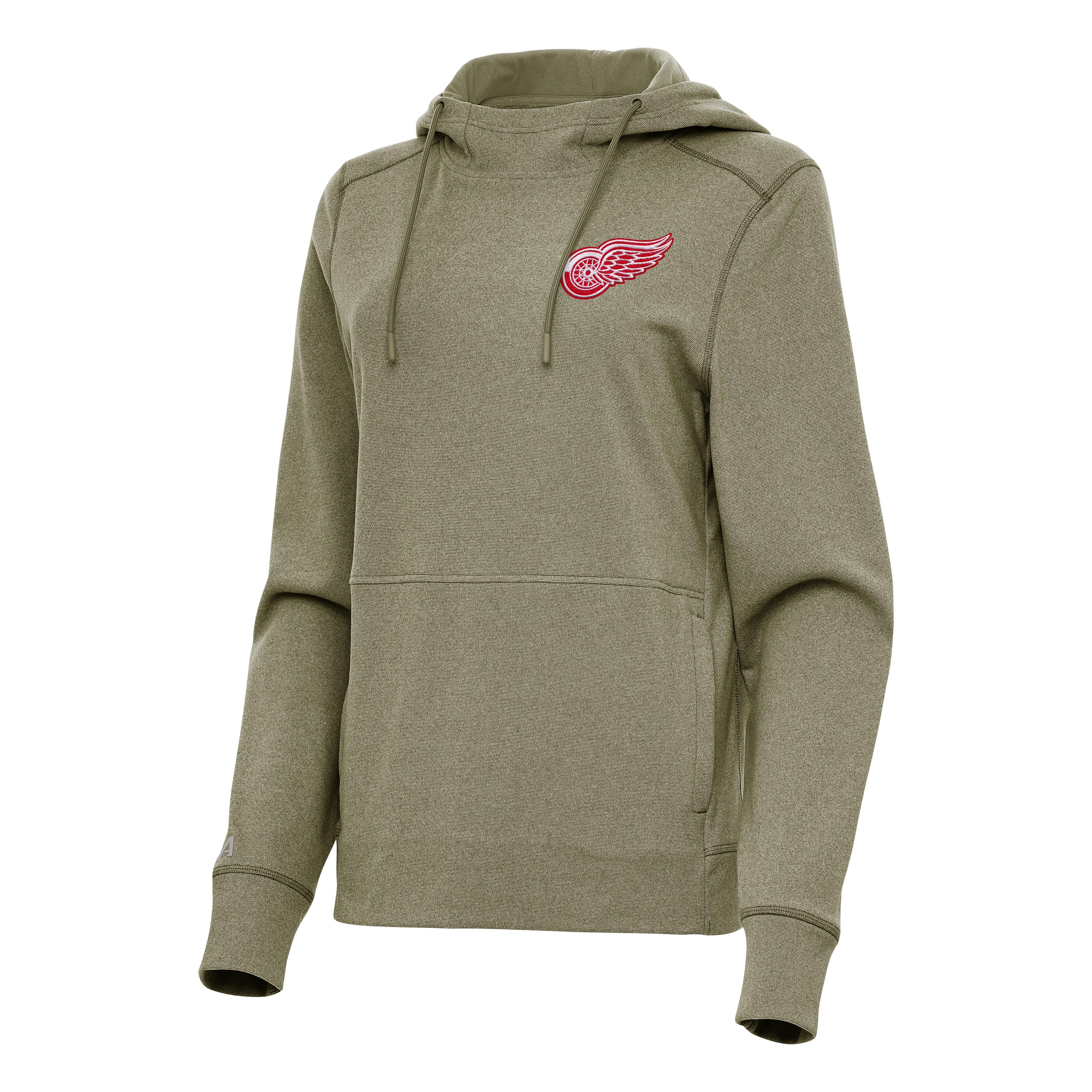 Detroit Red Wings Womens Justice Pullover Hood - Image 4