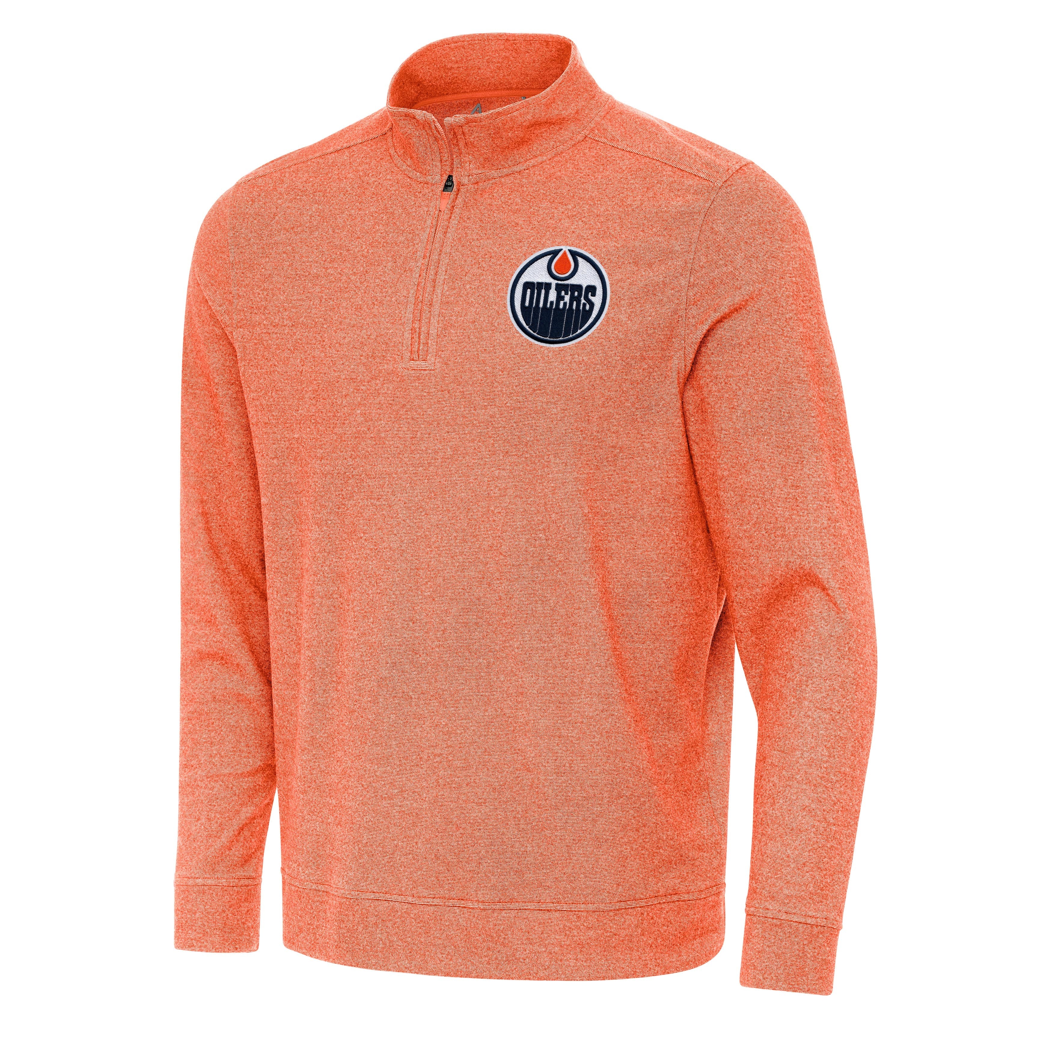 Edmonton Oilers Subtle Quarter Zip Mock - Image 4