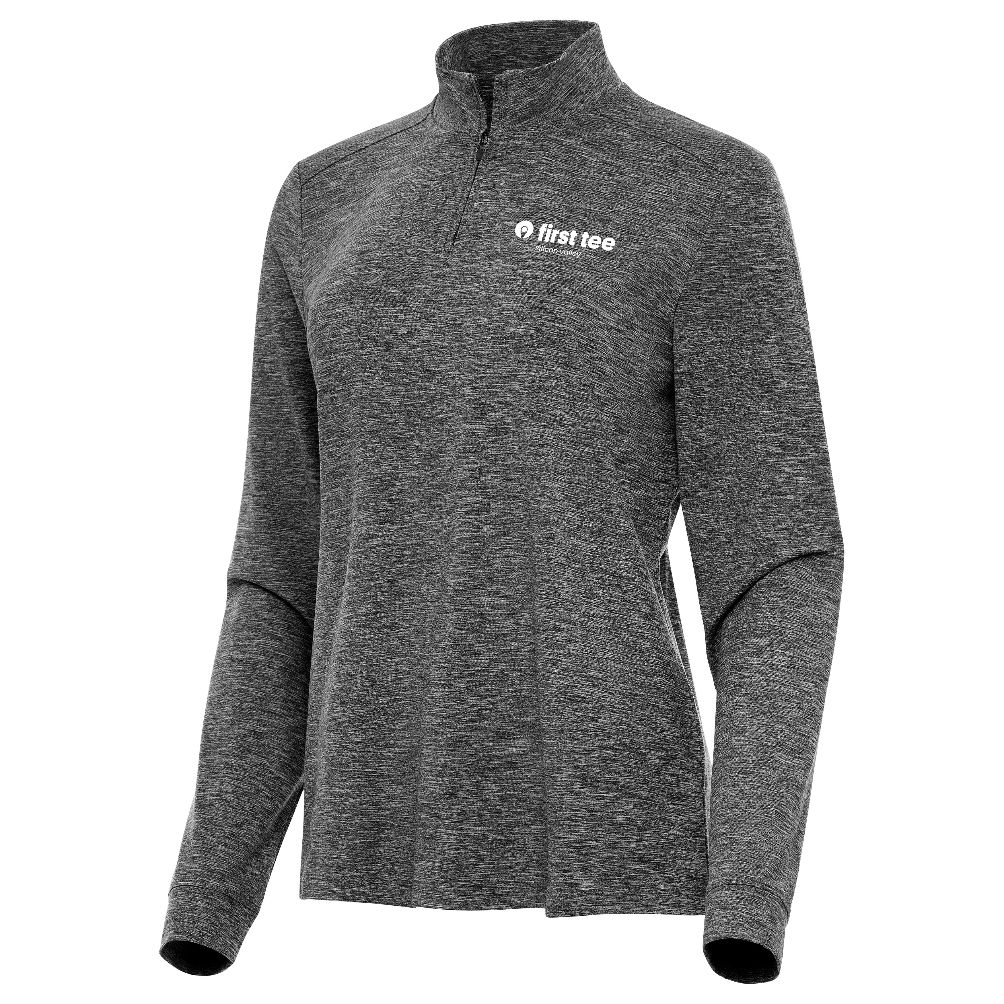 First Tee Silicon Valley Womens Mentor Quarter Zip Pullover - Image 3