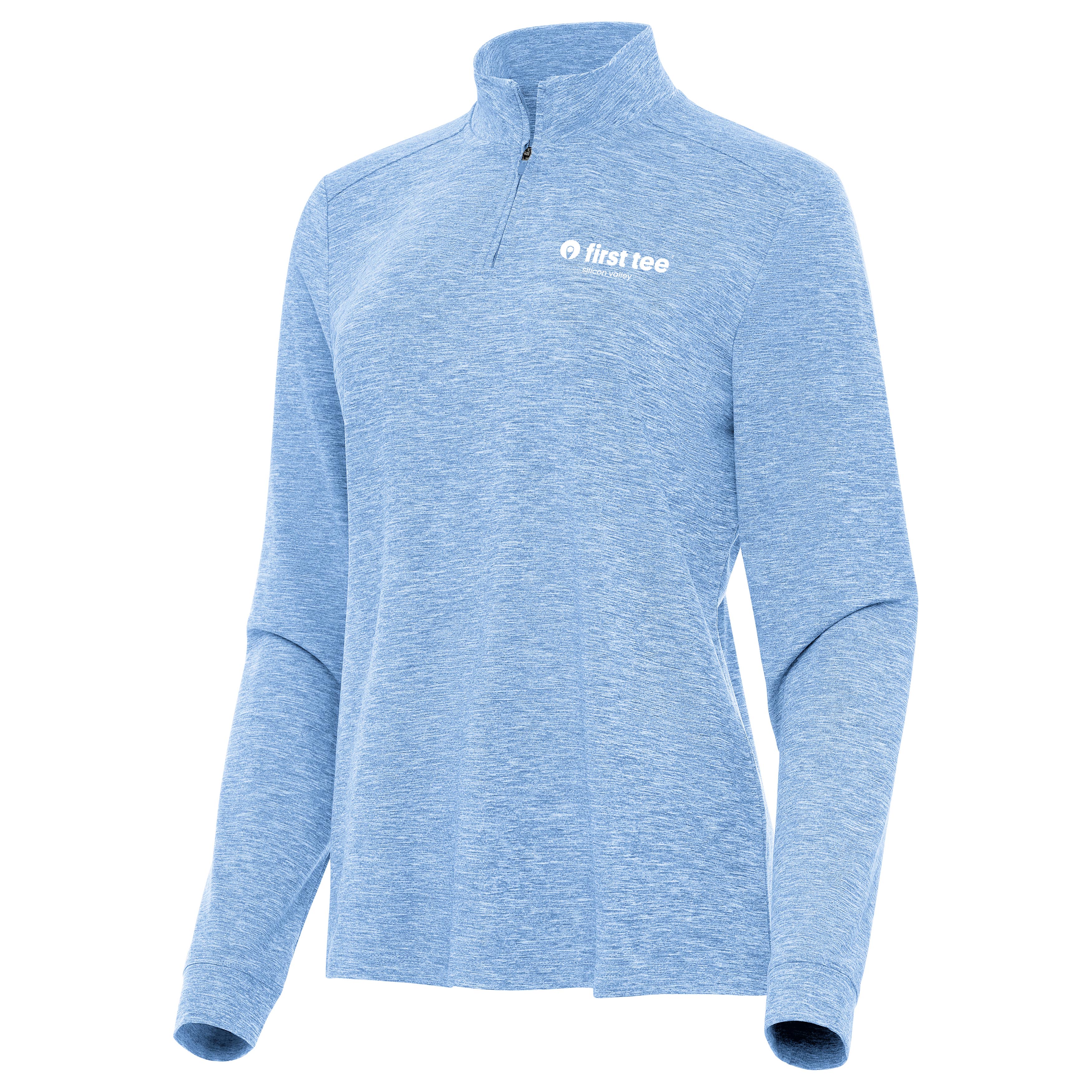 First Tee Silicon Valley Womens Mentor Quarter Zip Pullover - Image 4