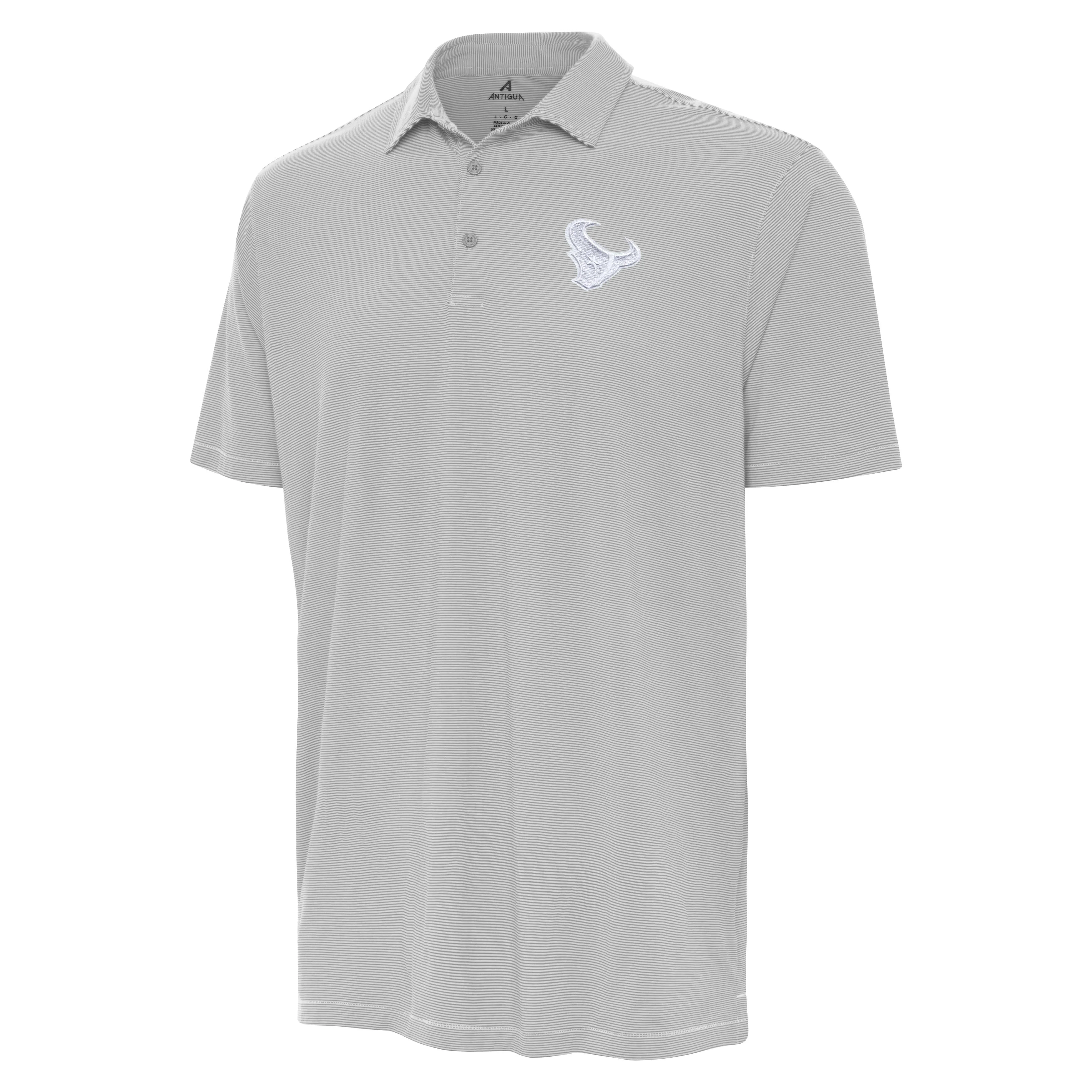 Houston Texans Twine White Logo Polo