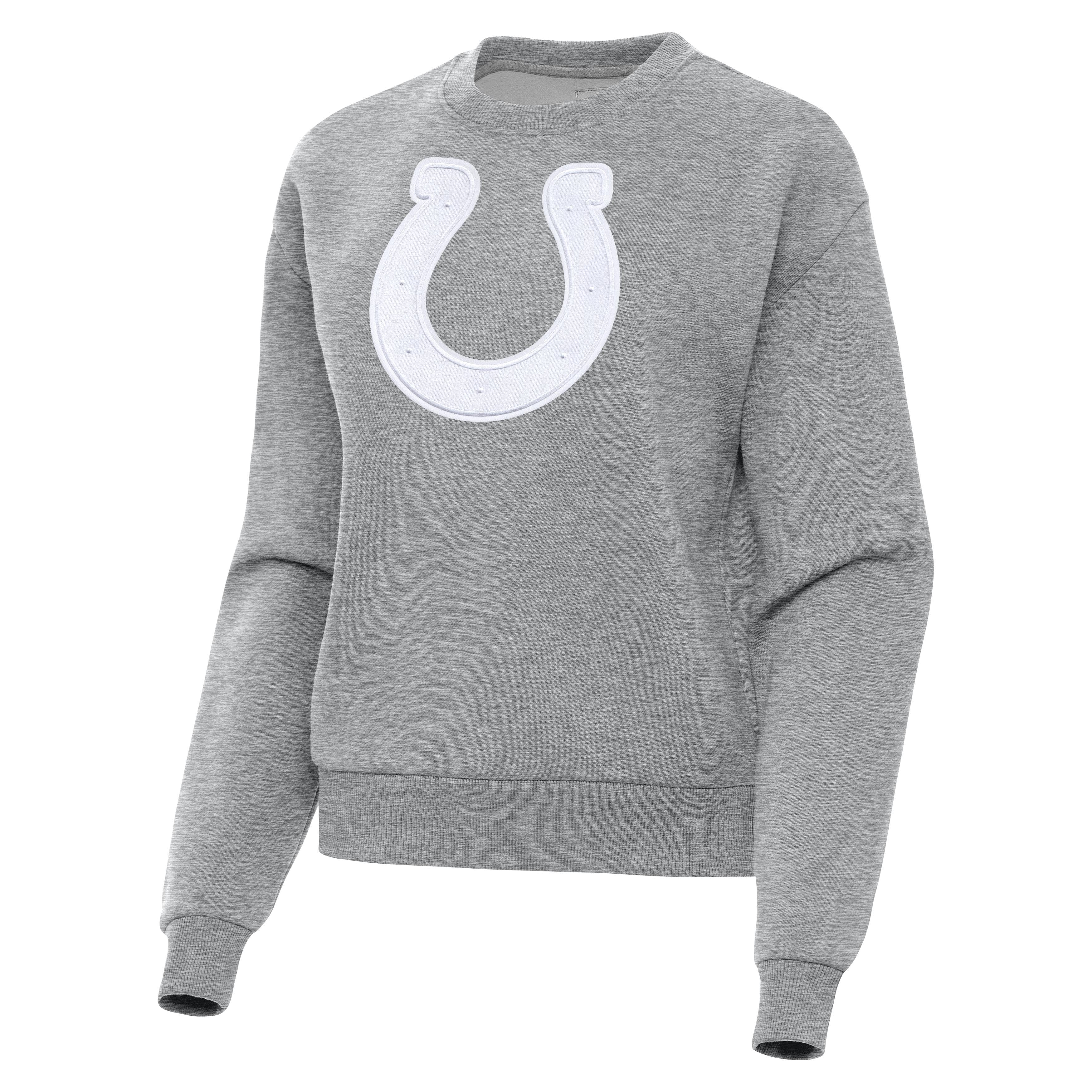 Indianapolis Colts Womens Victory Full Front Logo Crew - Image 2