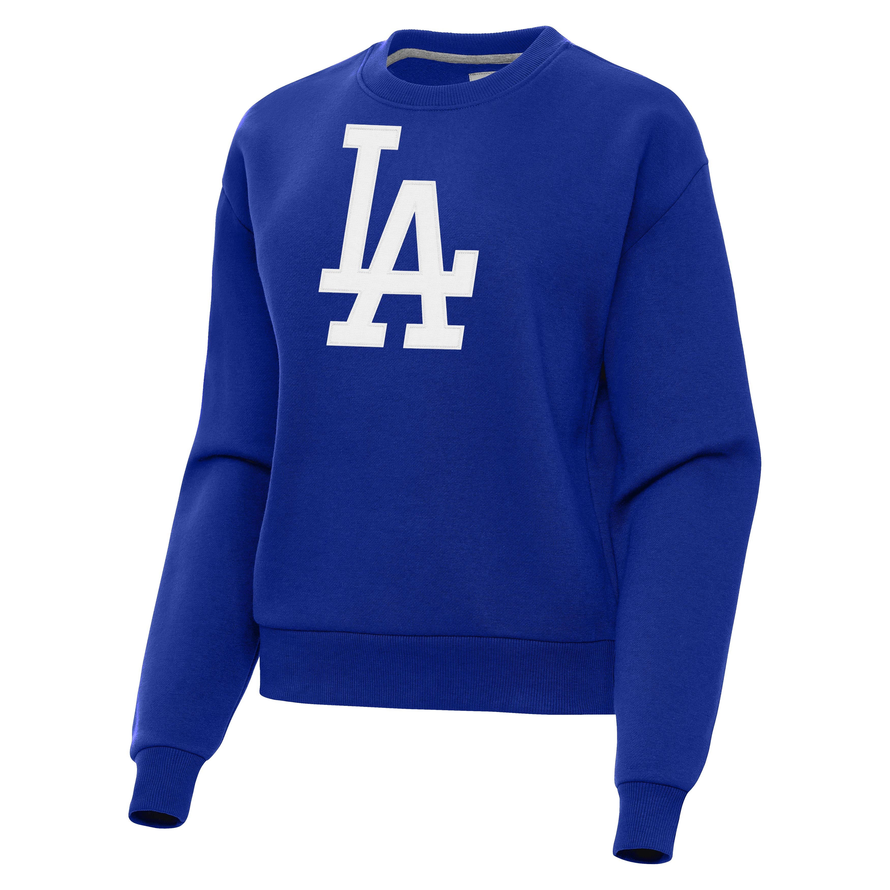 Los Angeles Dodgers Womens Victory Full Front Logo Crew
