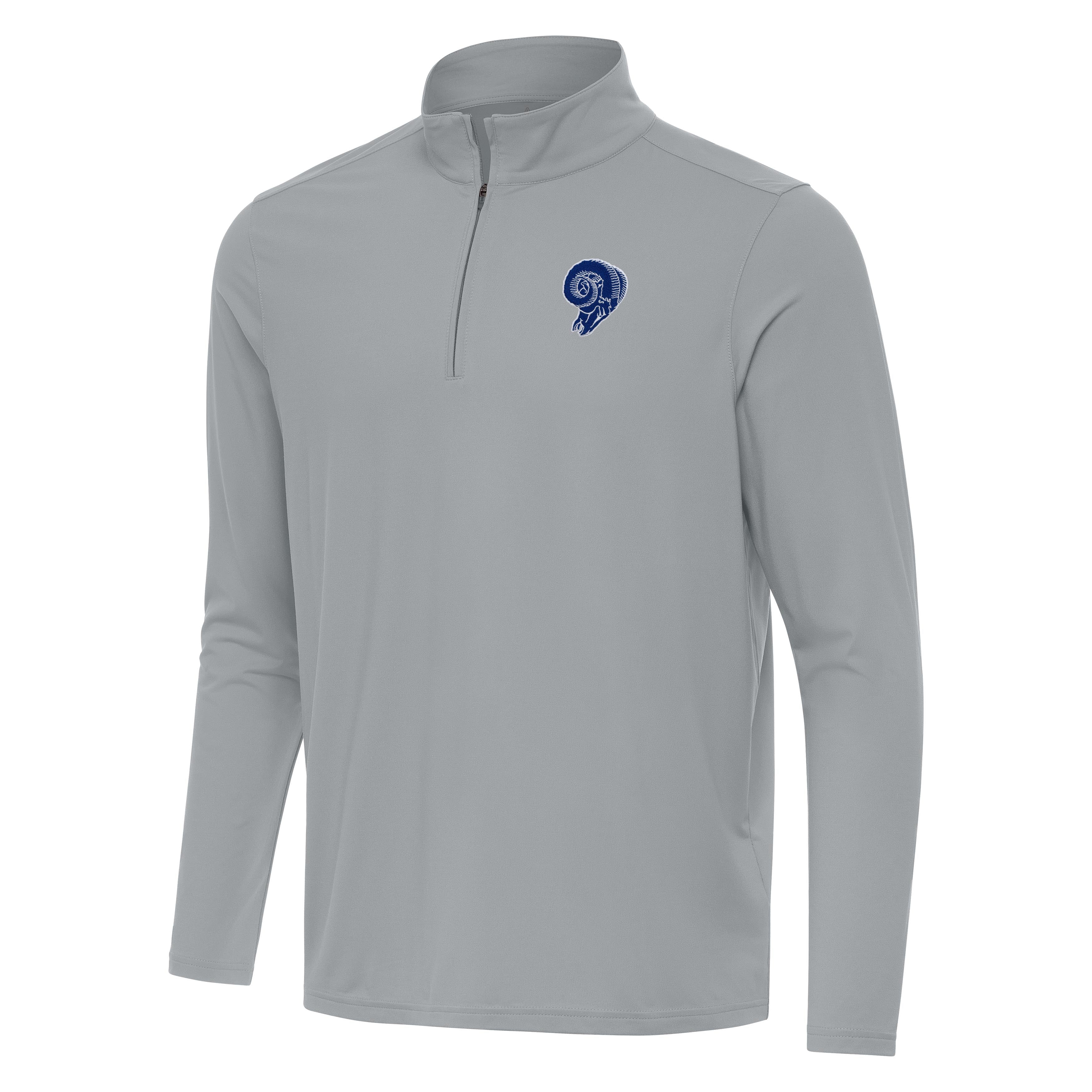 Los Angeles Rams Throwback Intent Quarter Zip Pullover - Image 2