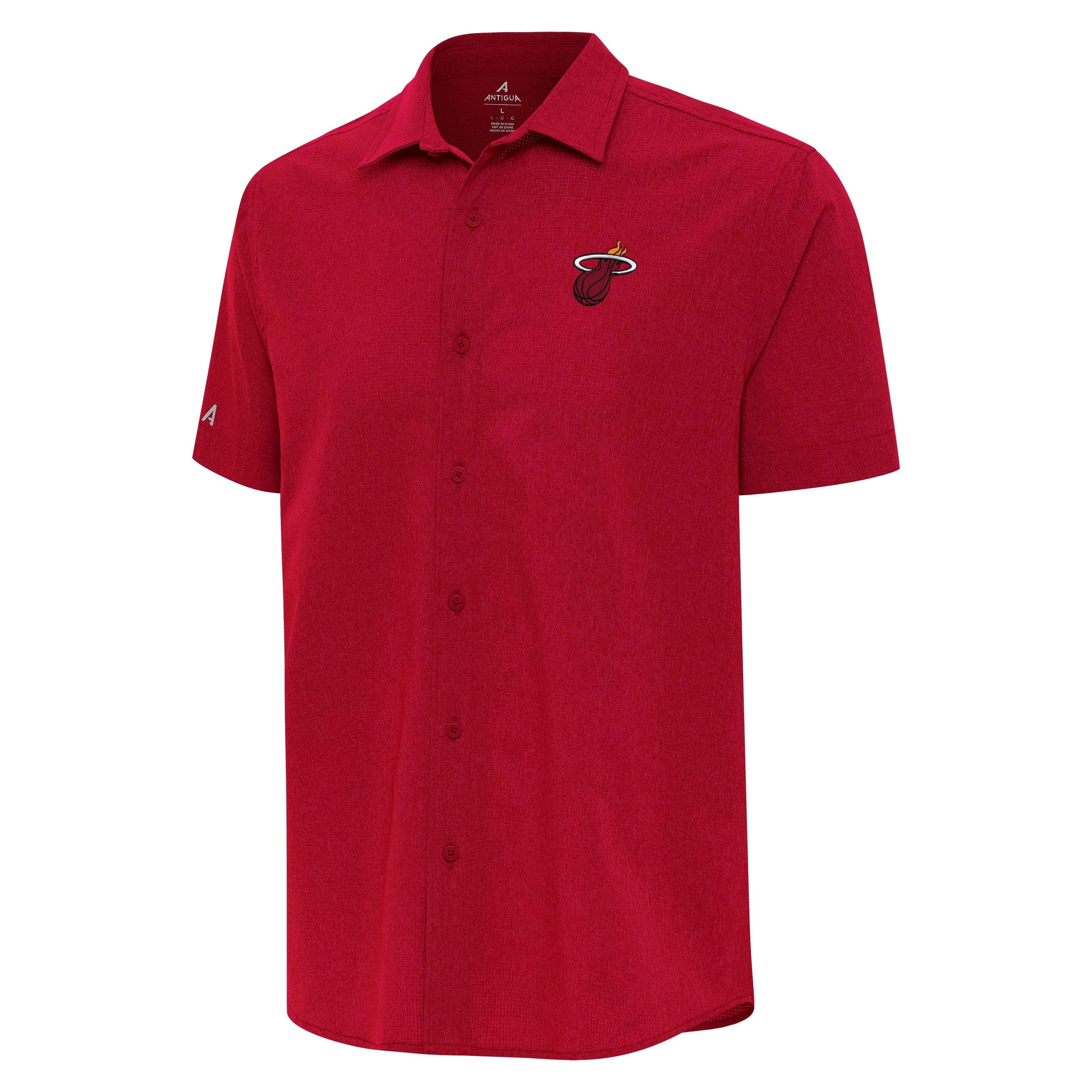 Miami Heat Activate Woven Shirt - Image 2