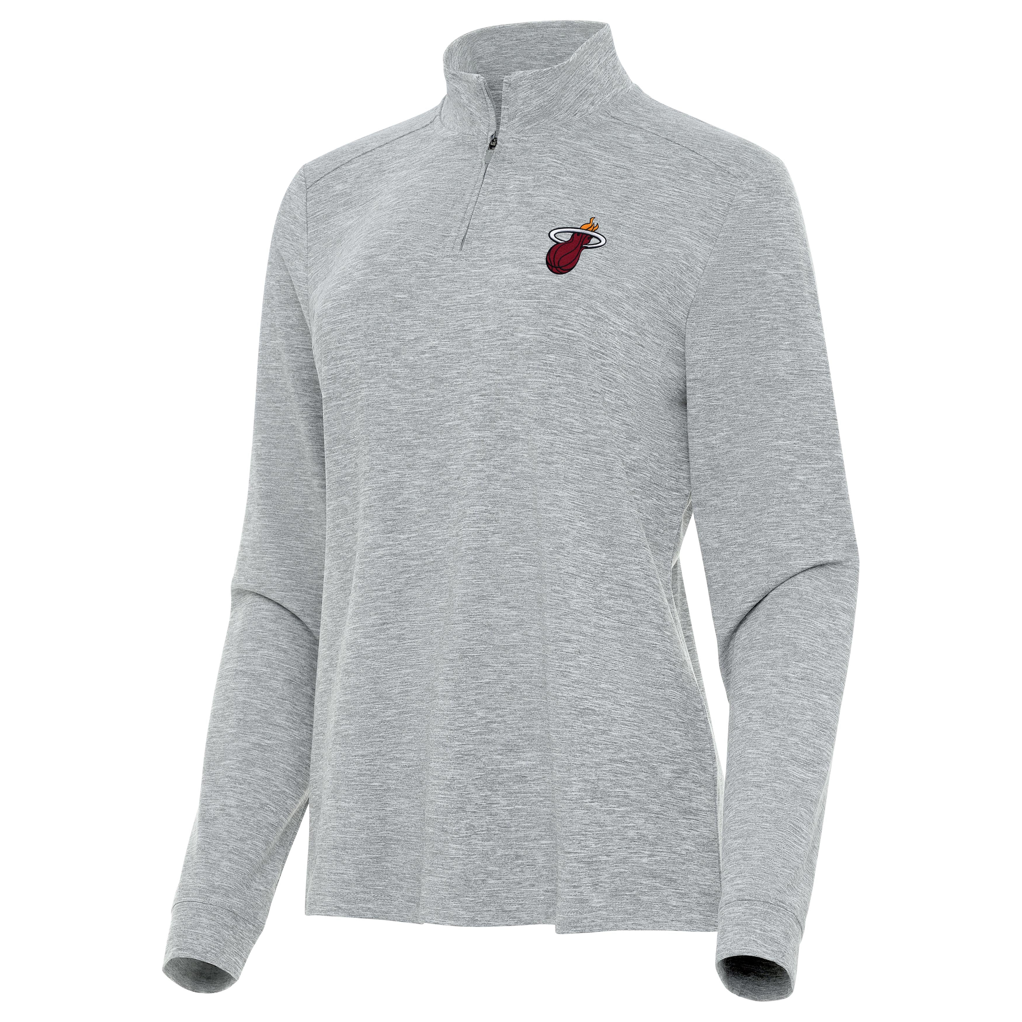 Miami Heat Womens Mentor Quarter Zip Pullover - Image 2
