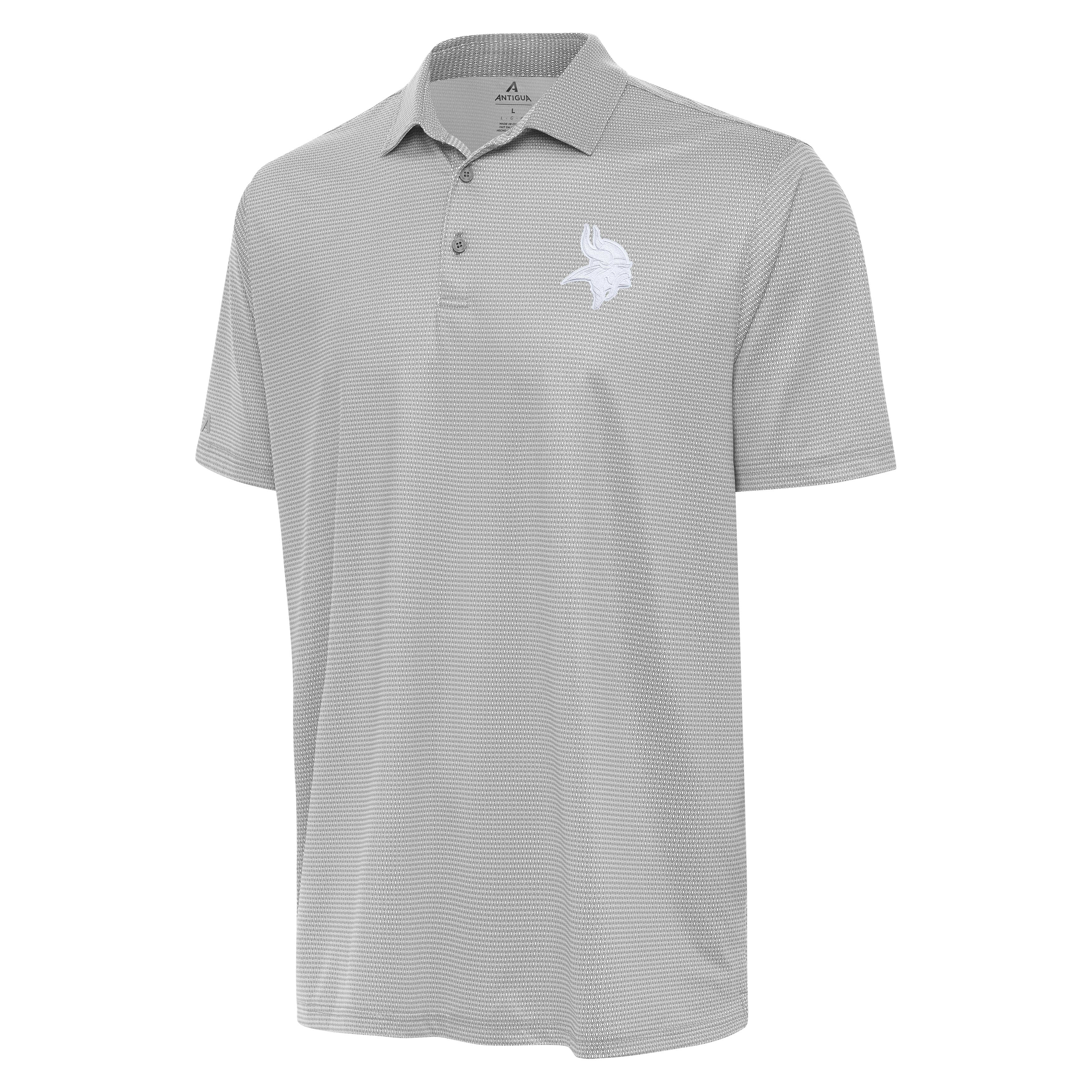 Minnesota Vikings Rings White Logo Polo