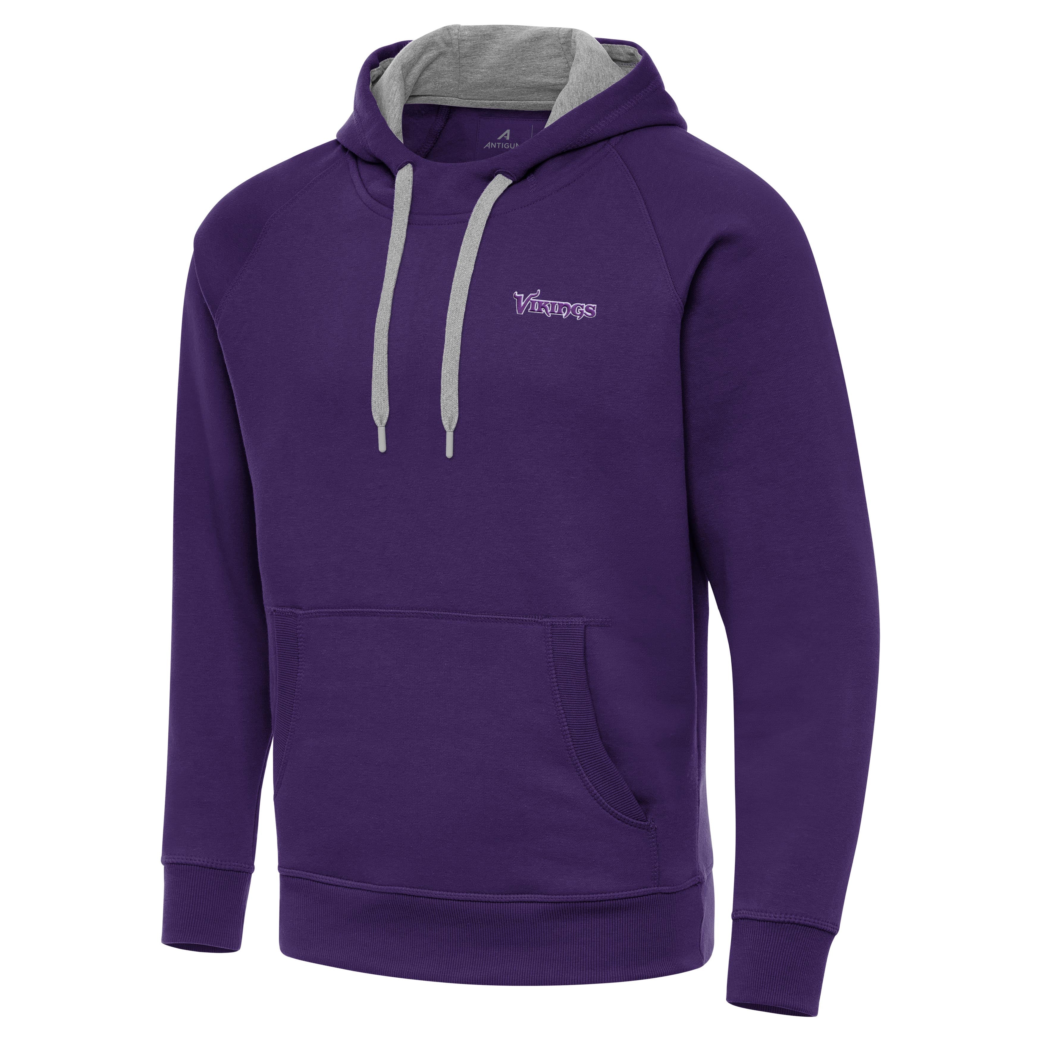 Minnesota Vikings Throwback Victory Pullover Hood