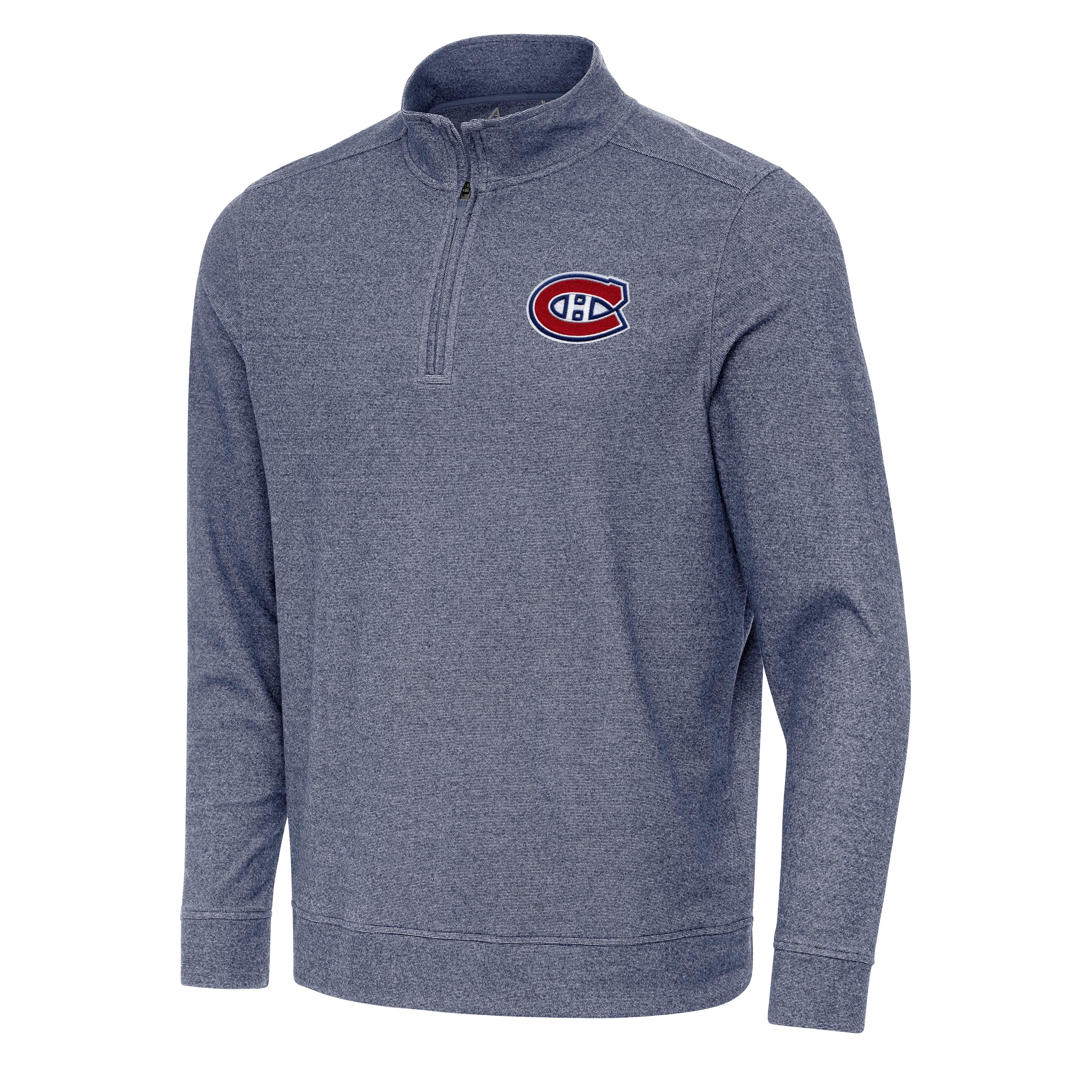 Montreal Canadiens Subtle Quarter Zip Mock - Image 2