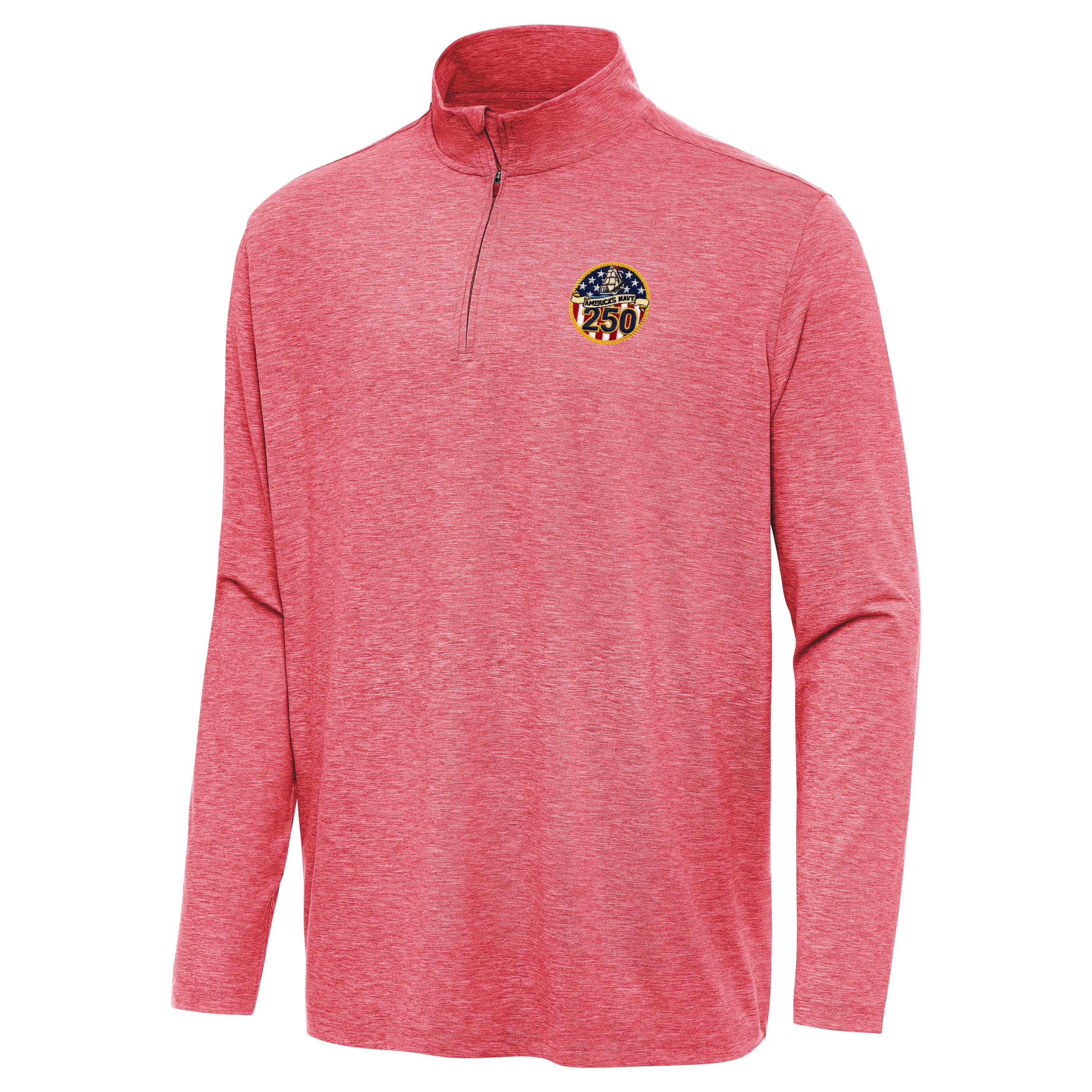 Navy 250th Anniversary Hunk Quarter Zip Pullover - Image 3