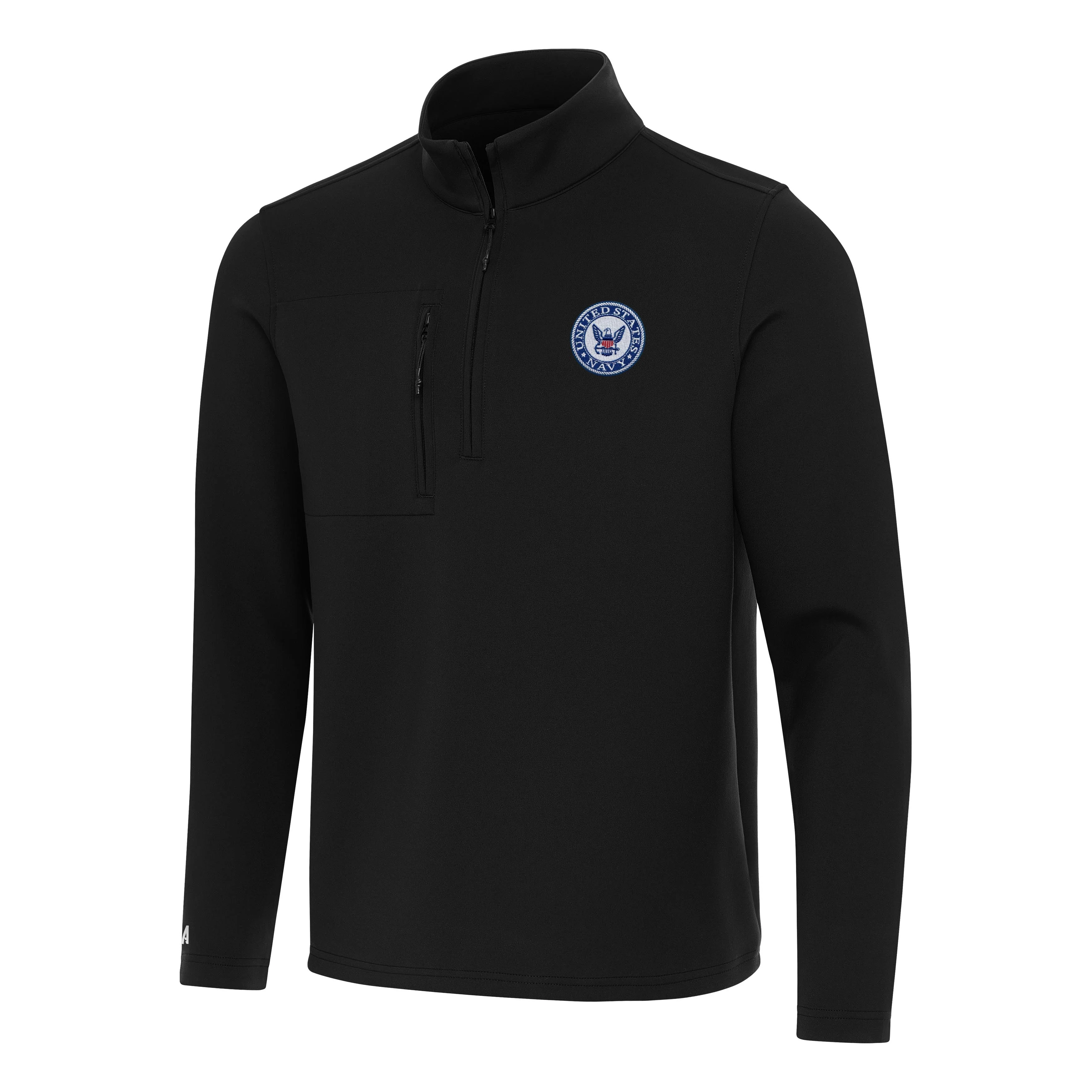 Navy Insider Quarter Zip Pullover