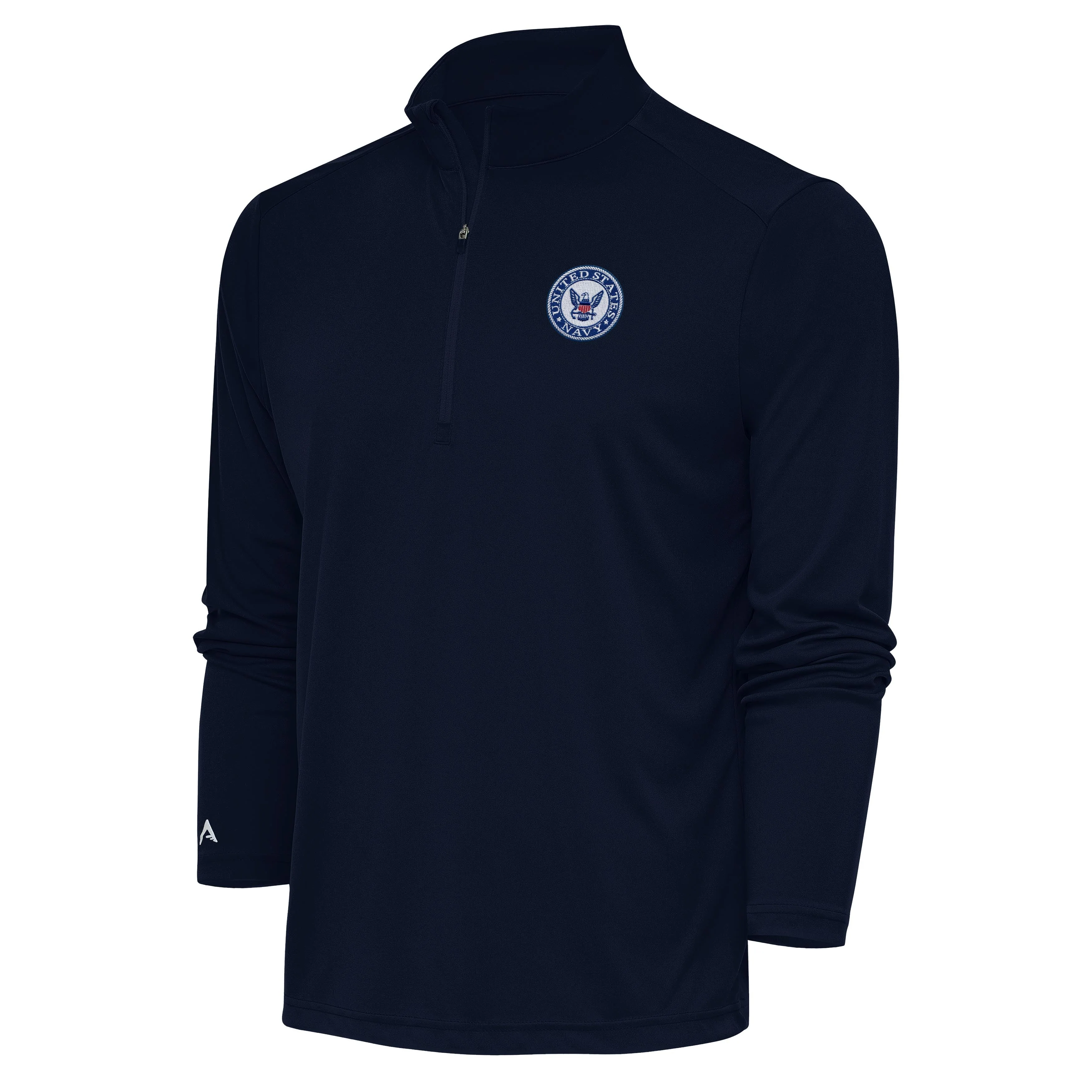 Navy Tribute Quarter Zip Pullover - Image 3