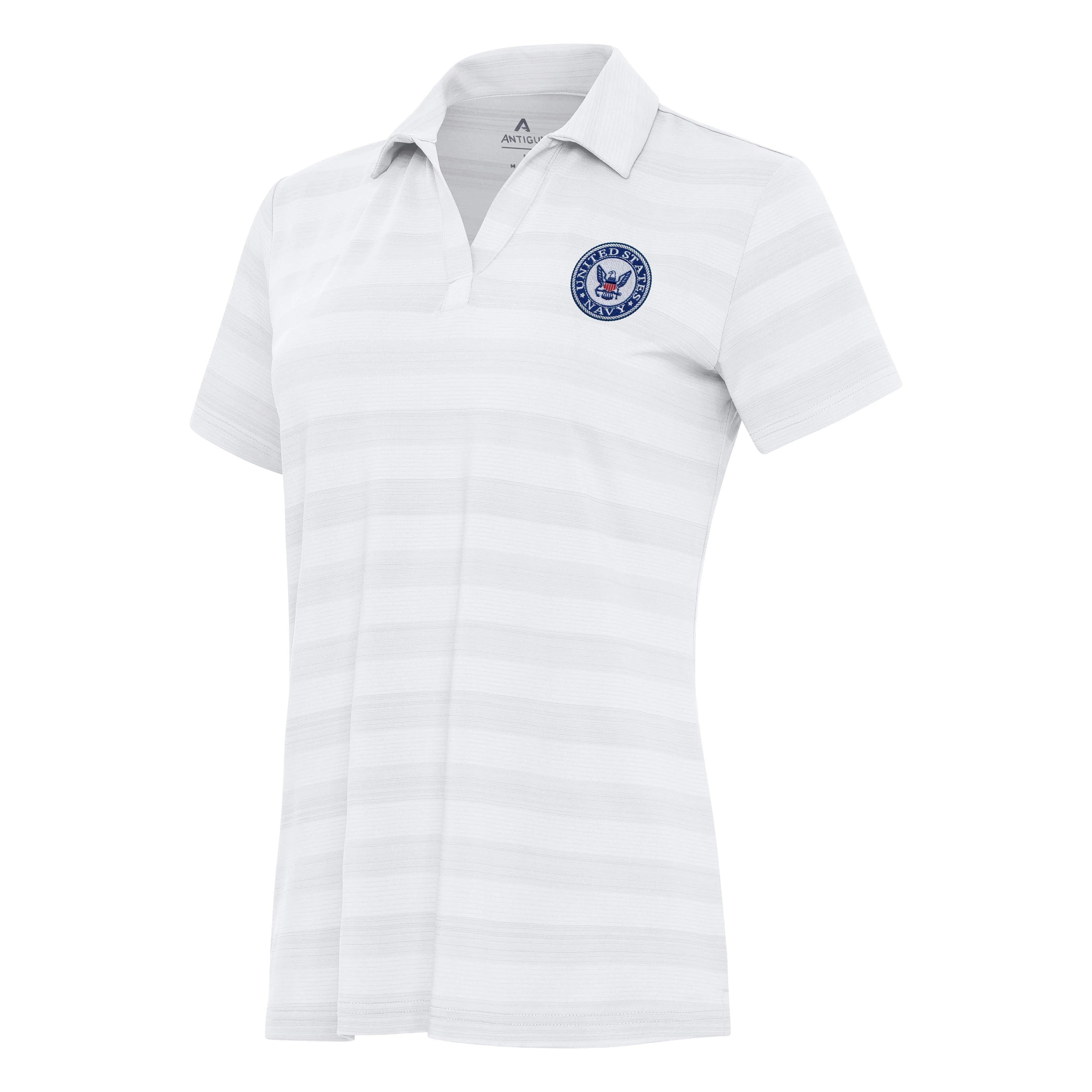 Navy Womens Tunnel Polo - Image 2