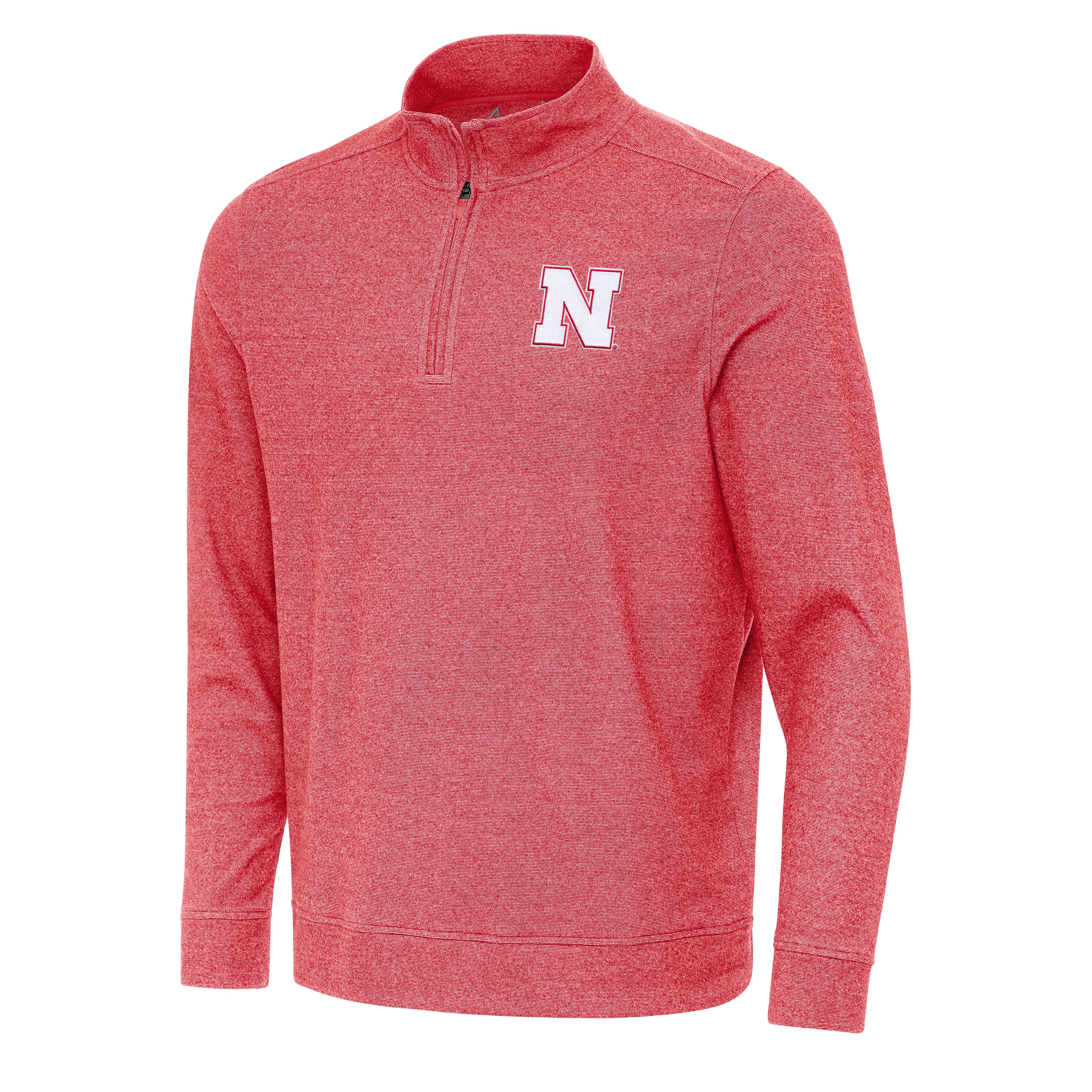 Nebraska Cornhuskers Subtle Quarter Zip Mock