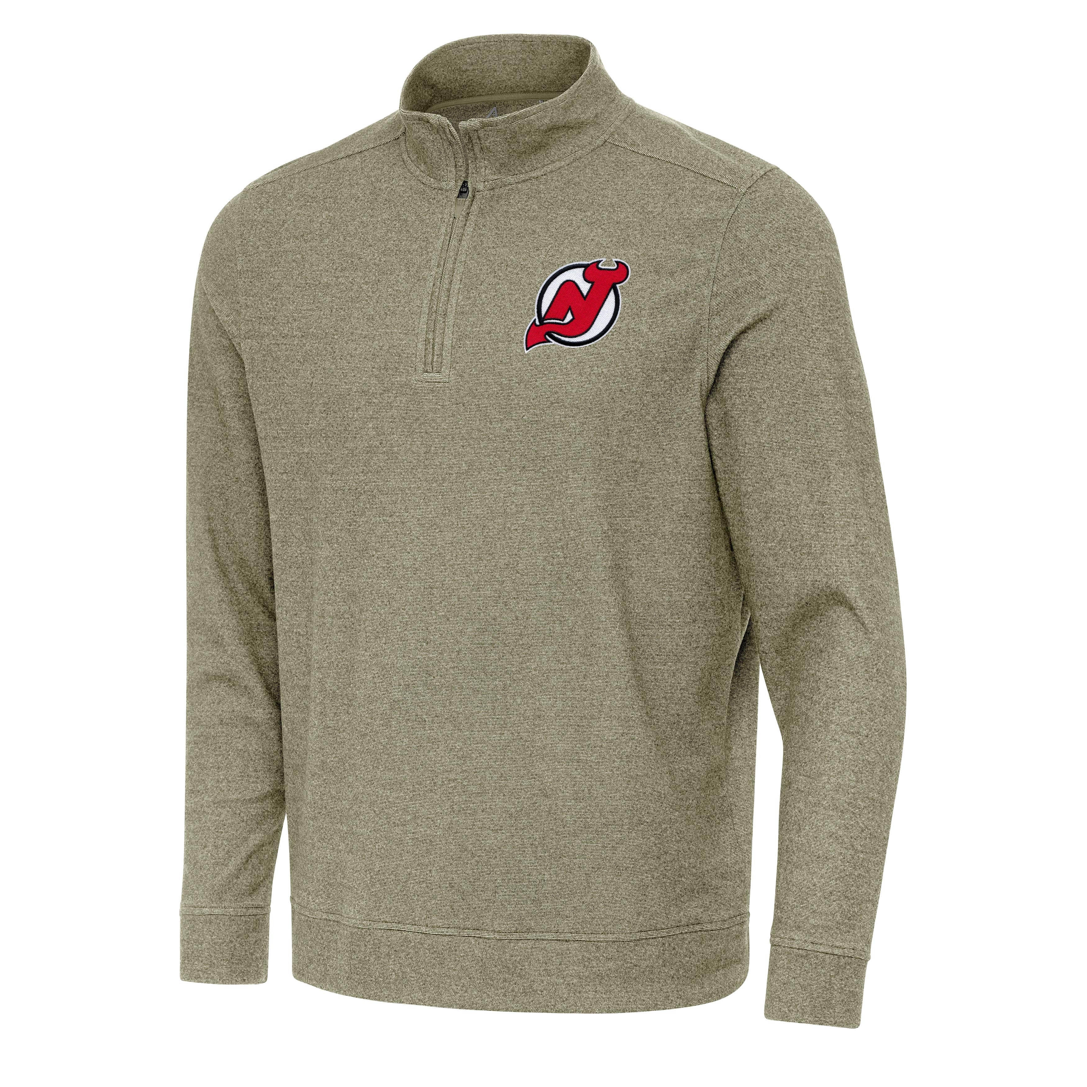 New Jersey Devils Subtle Quarter Zip Mock - Image 4