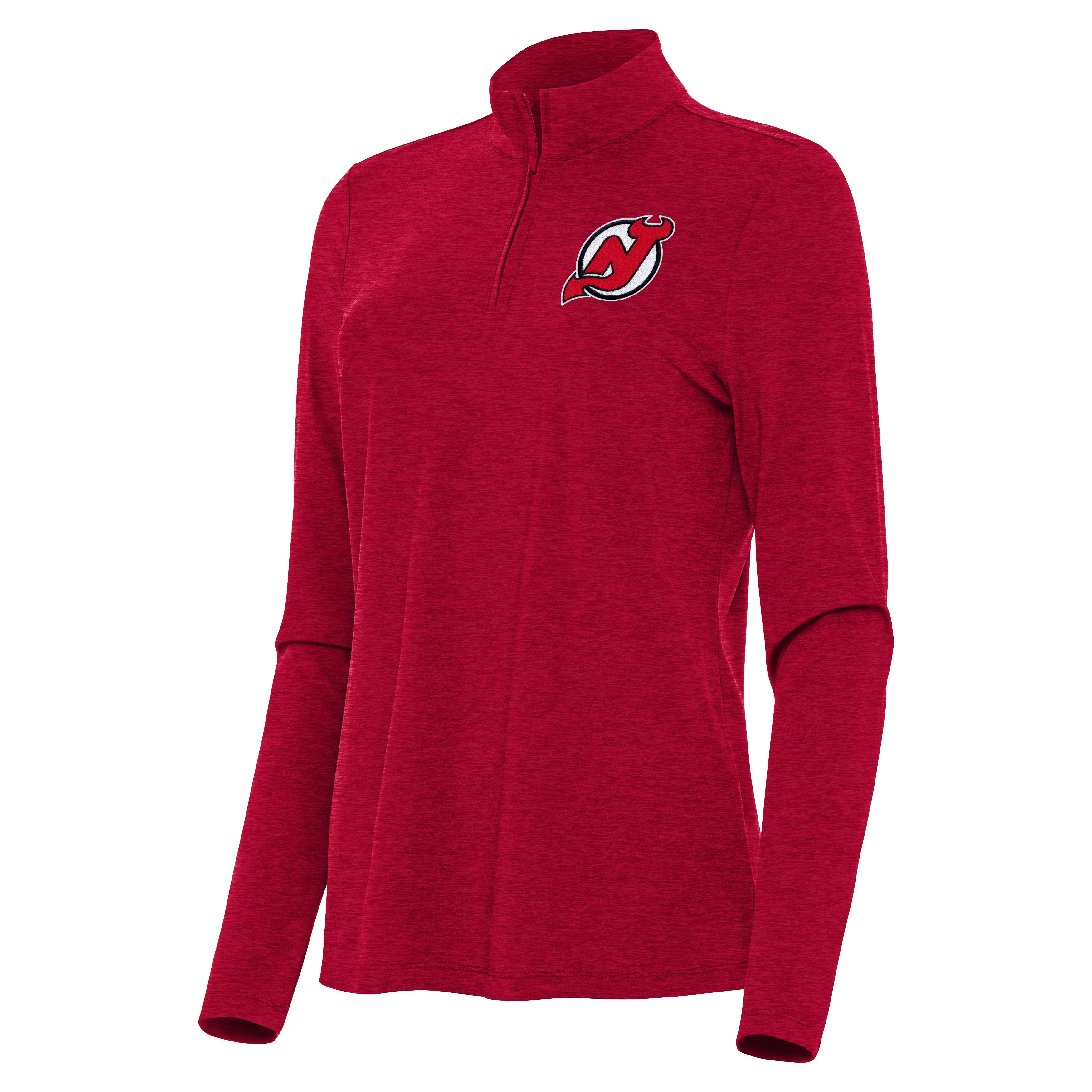 New Jersey Devils Womens Bright Quarter Zip Pullover - Image 2