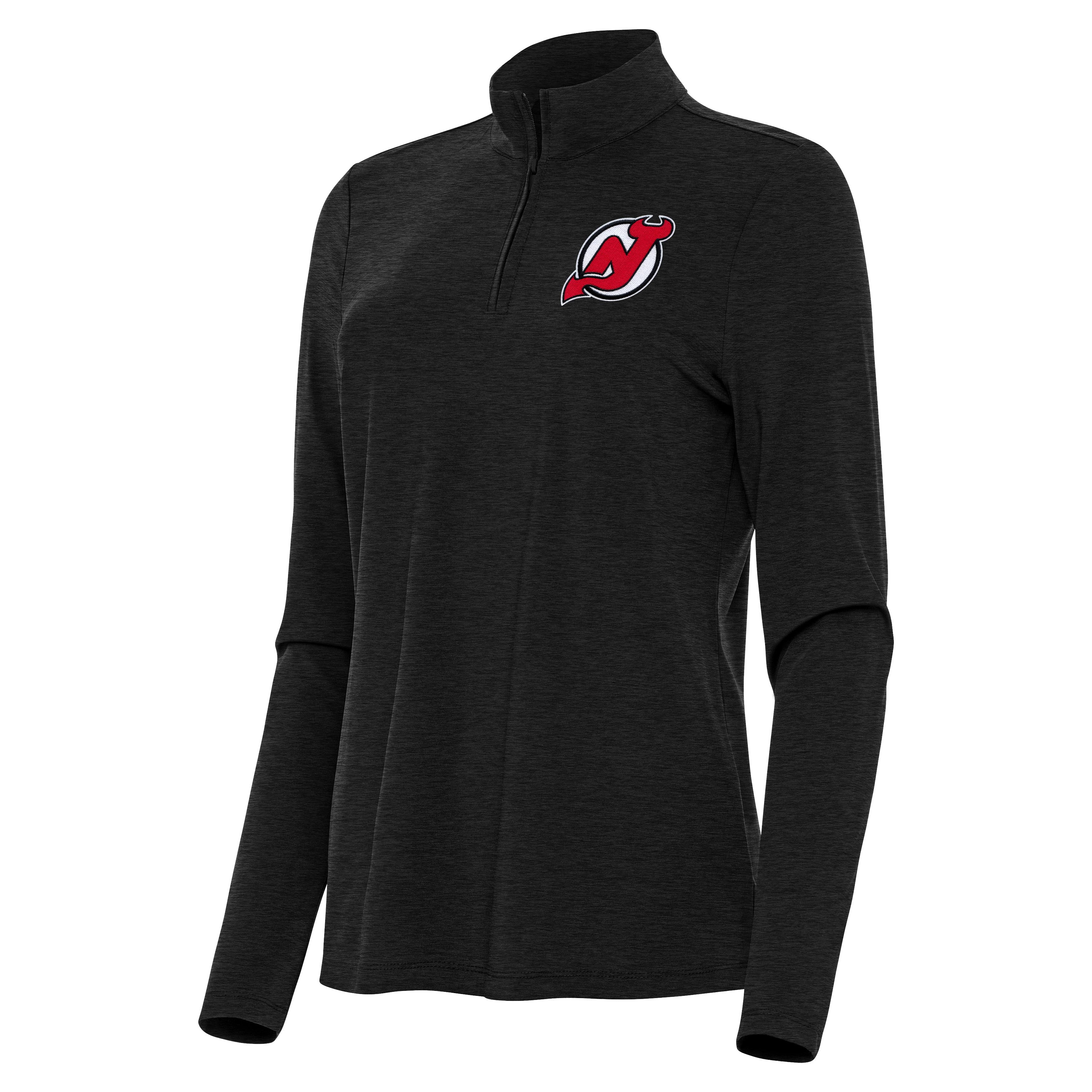 New Jersey Devils Womens Bright Quarter Zip Pullover - Image 3