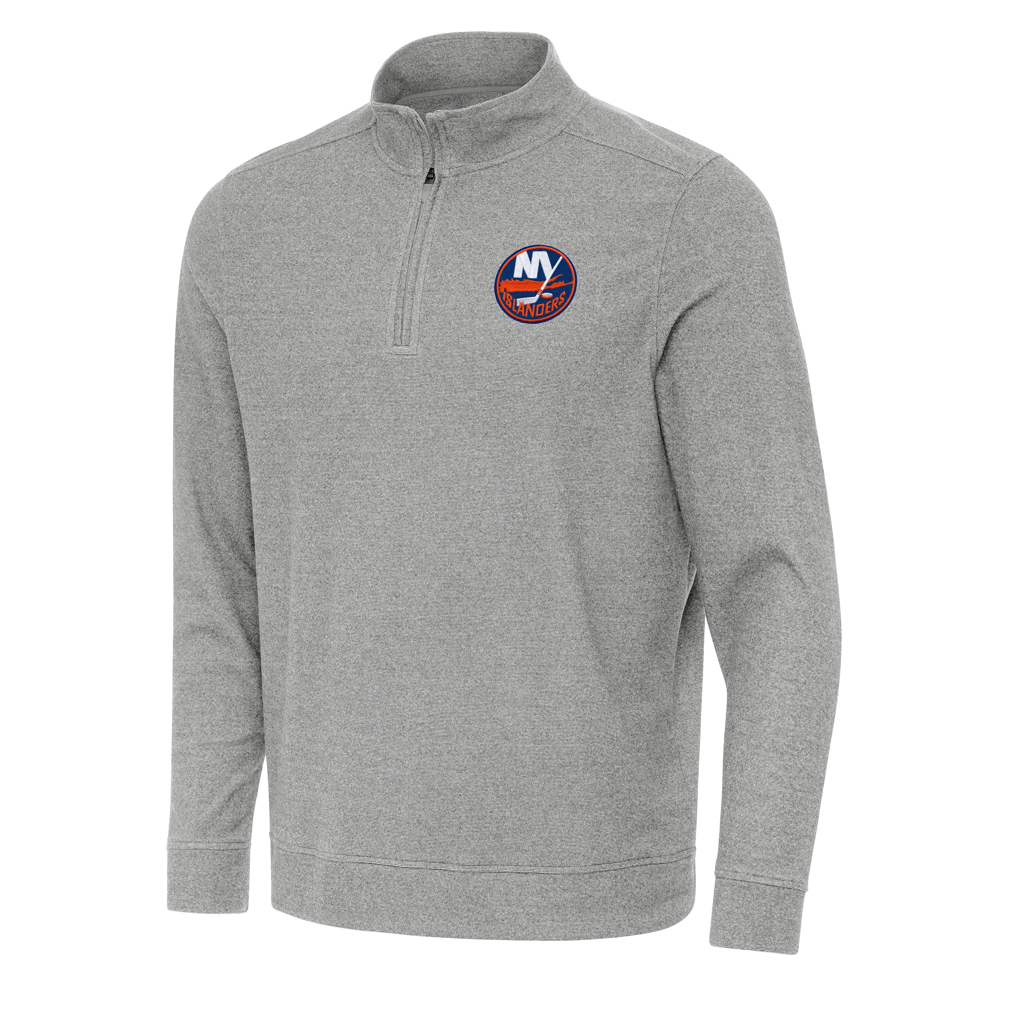 New York Islanders Subtle Quarter Zip Mock