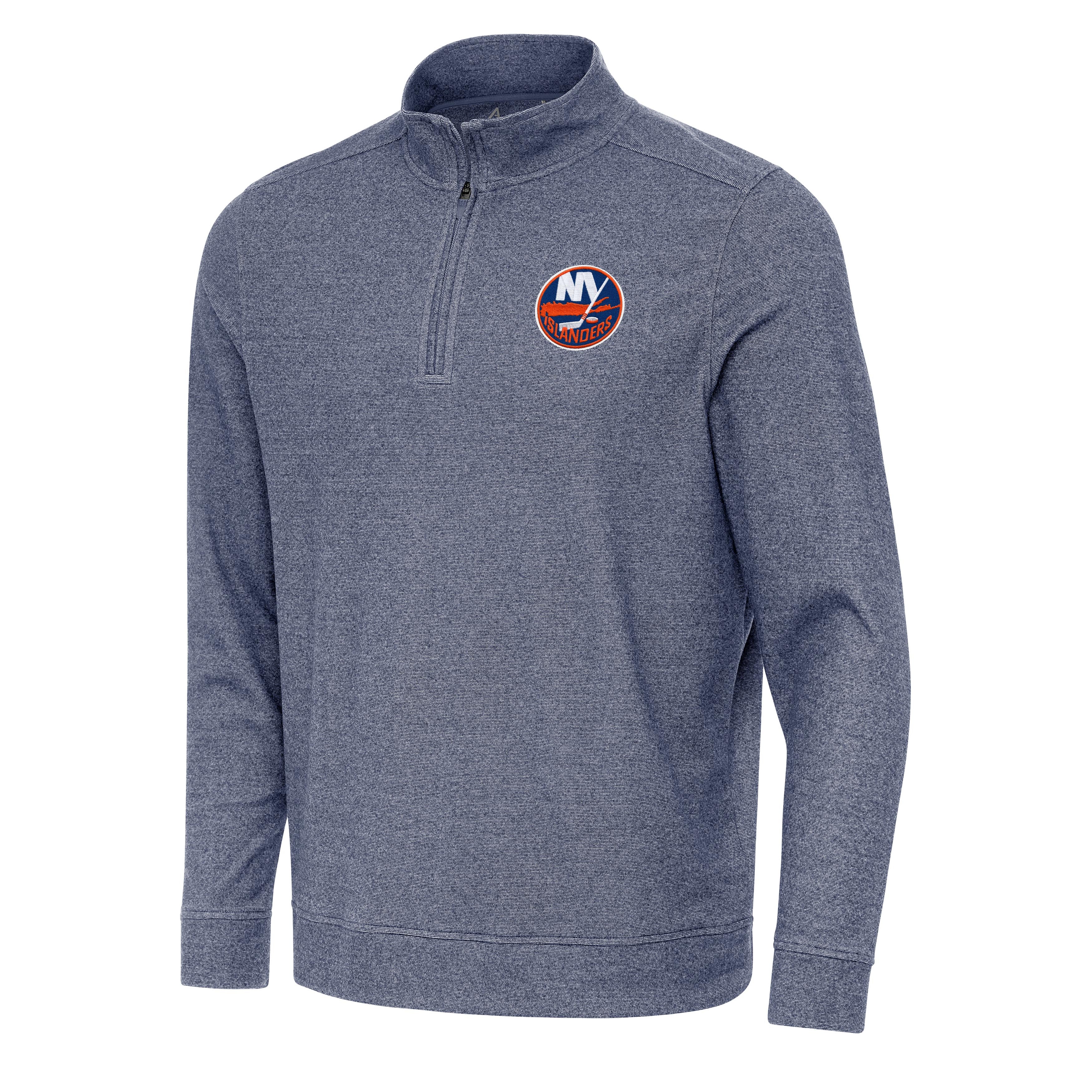 New York Islanders Subtle Quarter Zip Mock - Image 2