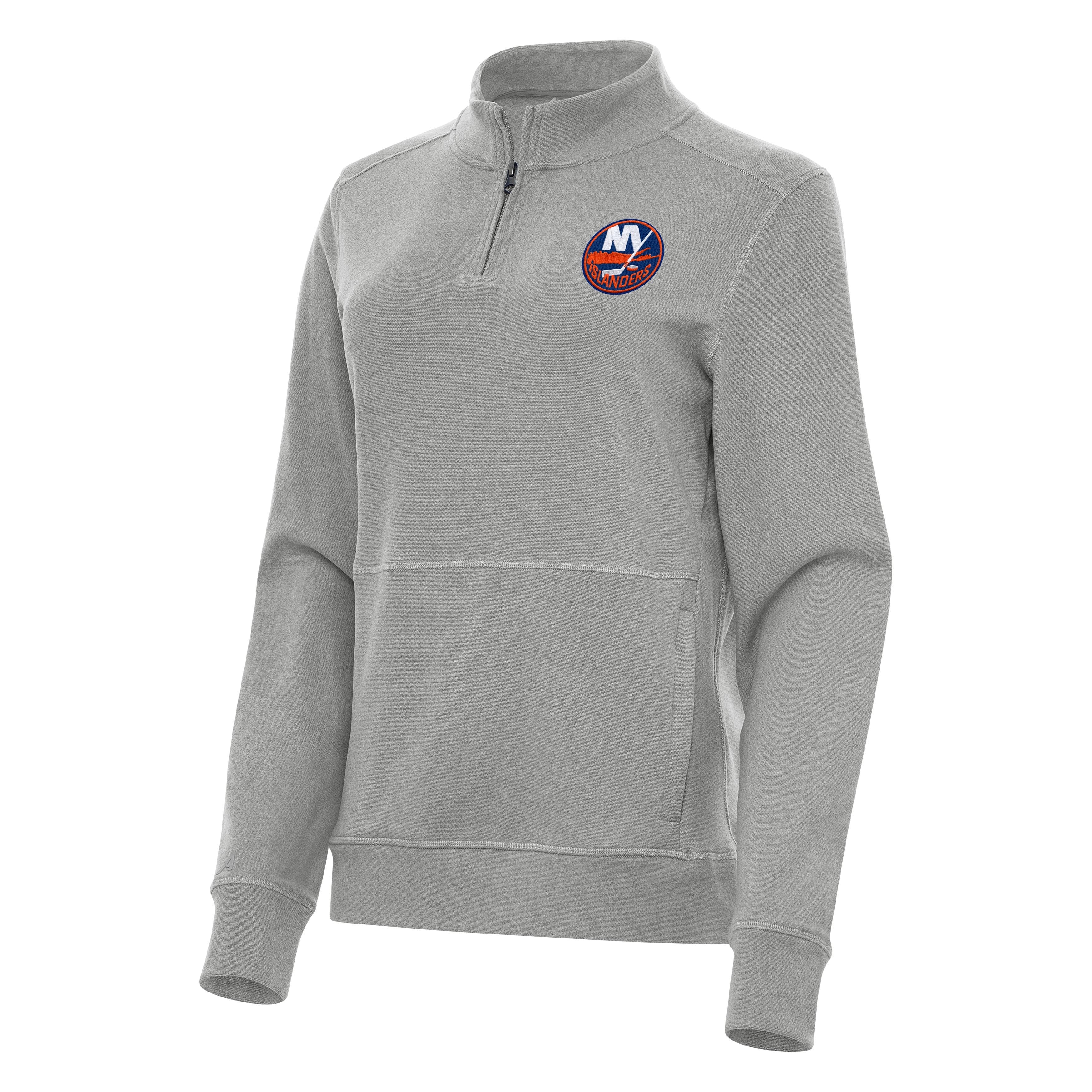 New York Islanders Womens Crush Quarter Zip Pullover
