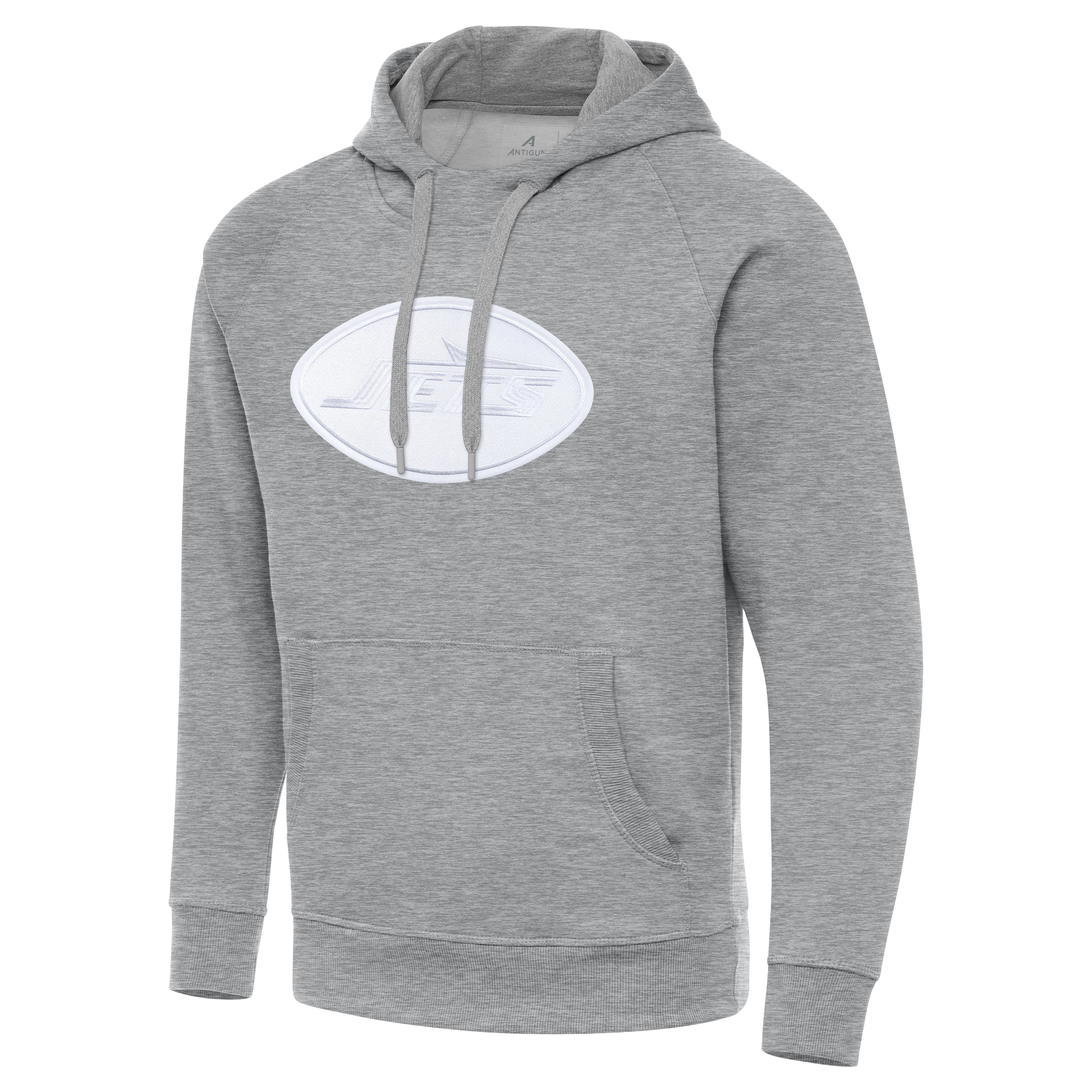 New York Jets Victory Full Front Logo Pullover Hood - Image 2