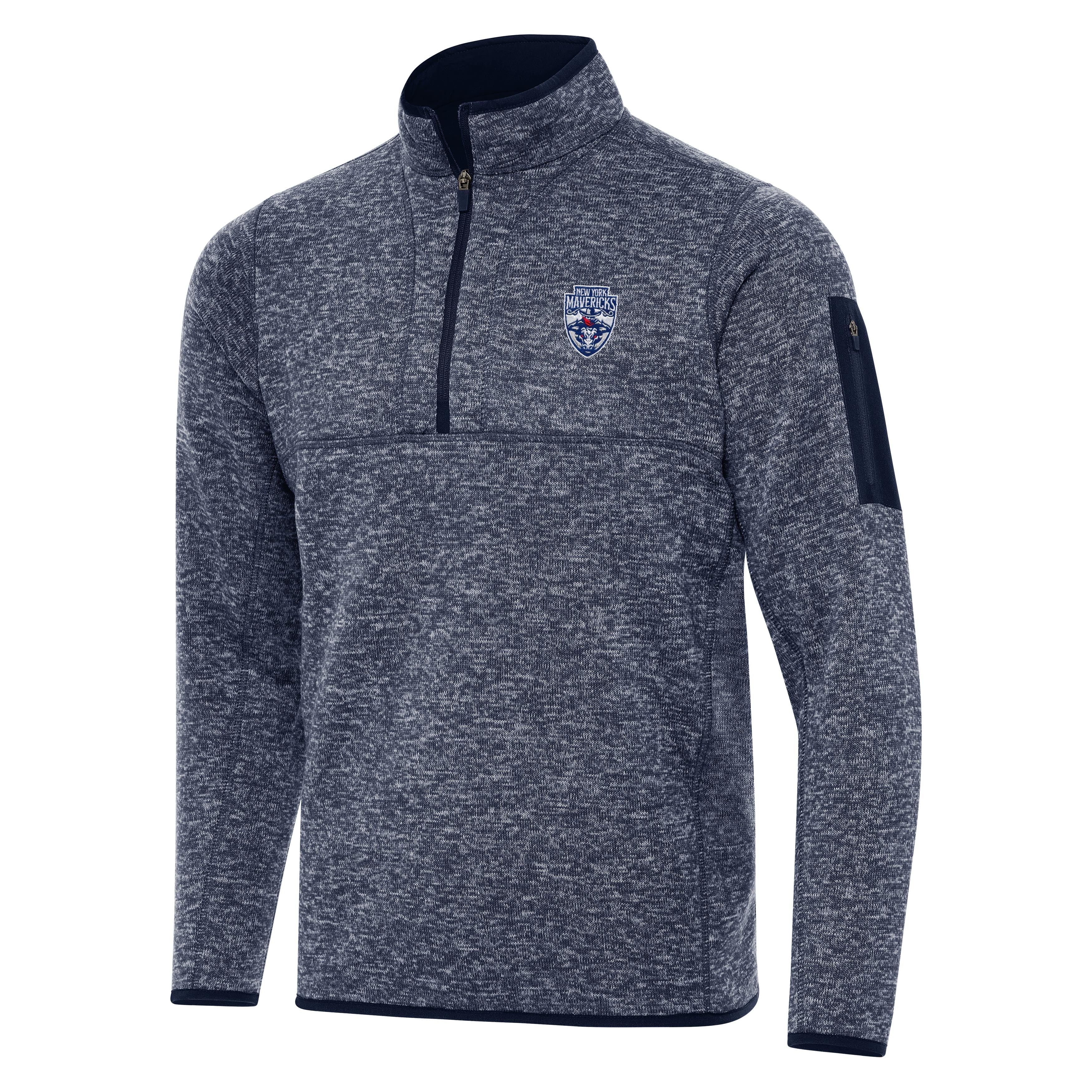 New York Mavericks Fortune Quarter Zip Pullover
