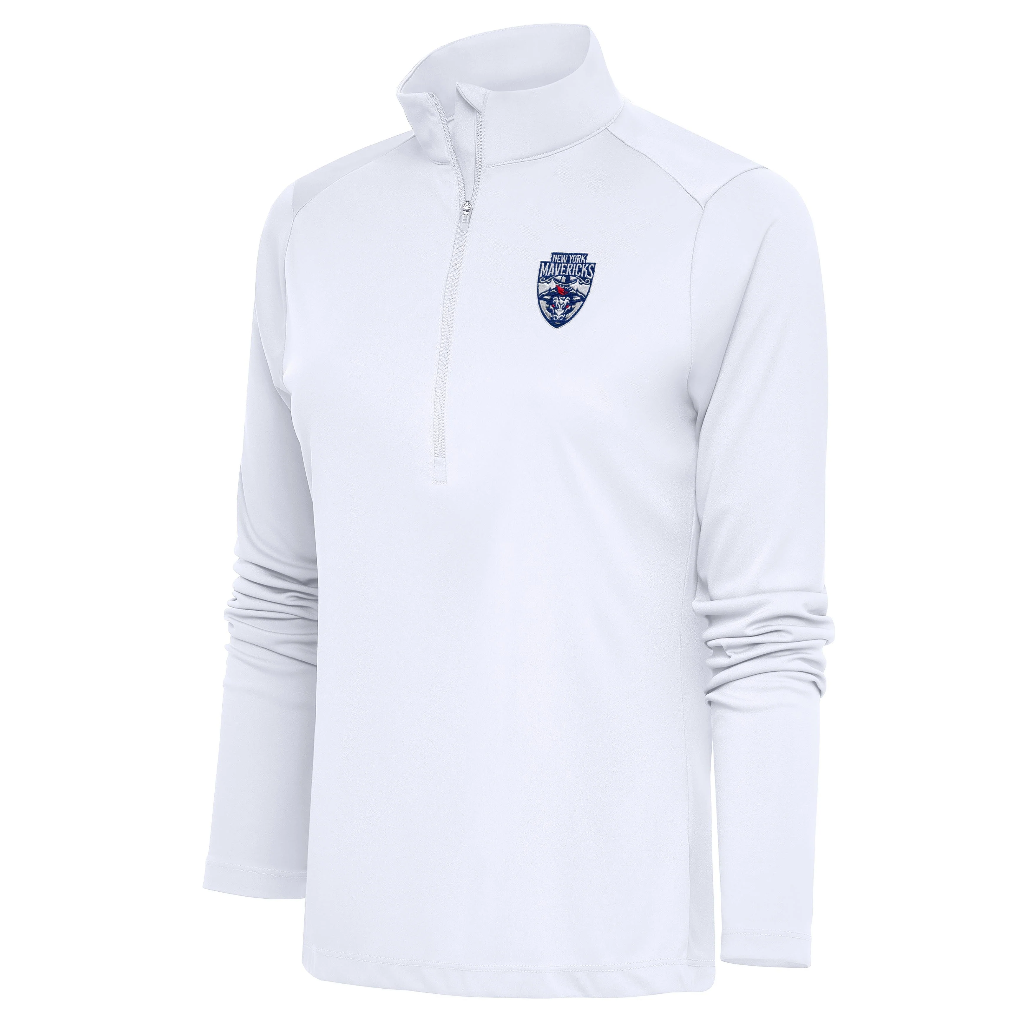 New York Mavericks Tribute Womens Quarter Zip Pullover