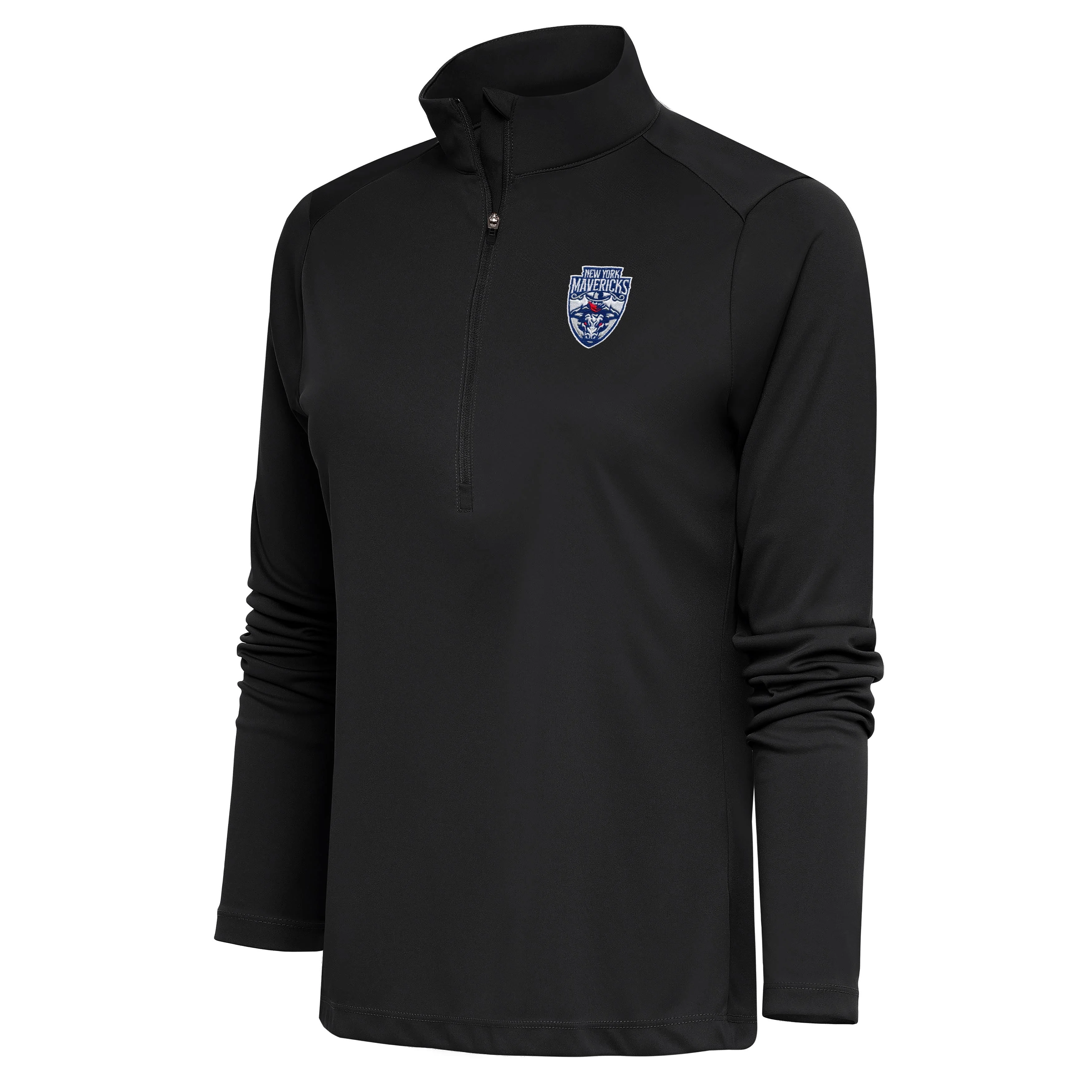 New York Mavericks Tribute Womens Quarter Zip Pullover - Image 3