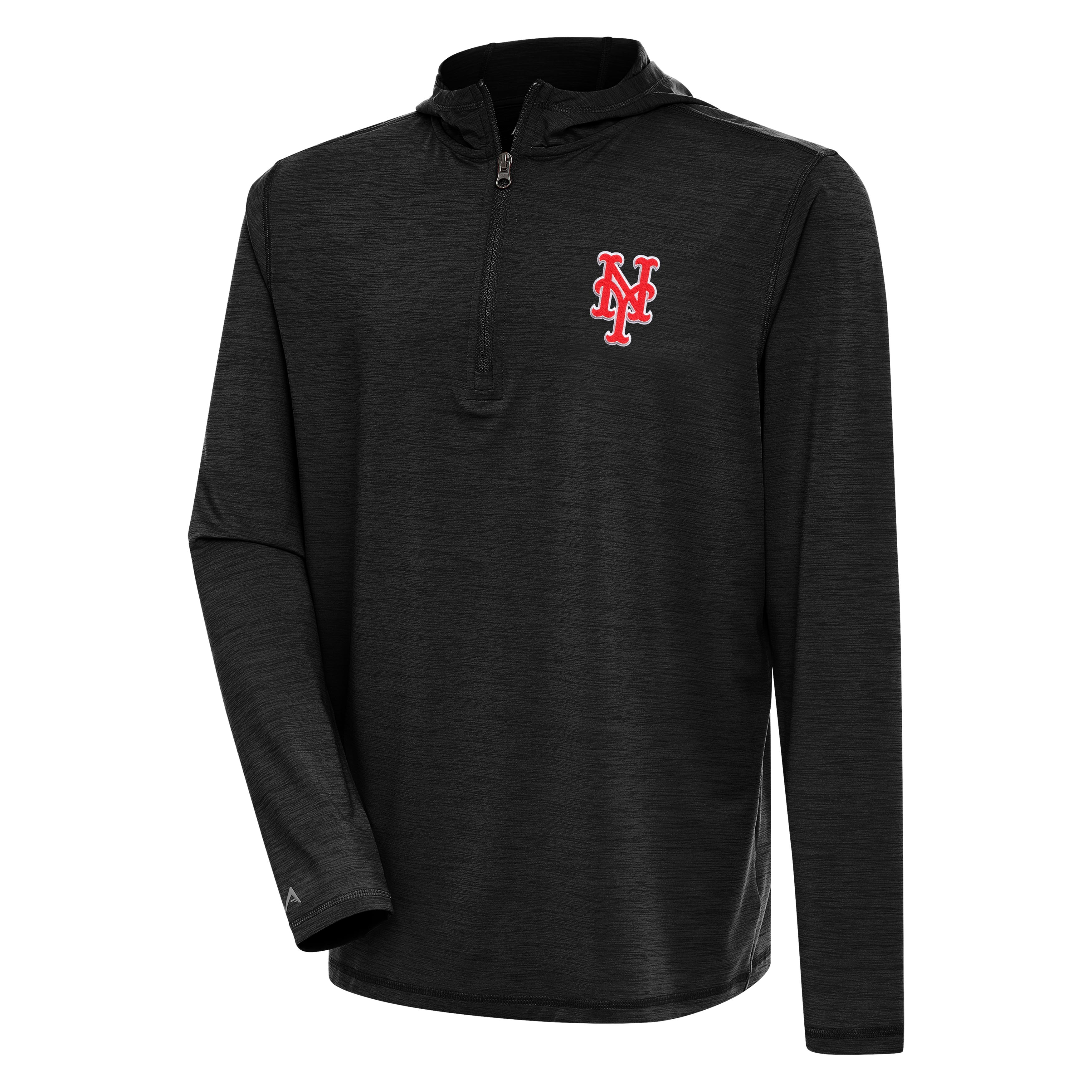 New York Mets Tidy Hooded Quarter Zip Pullover