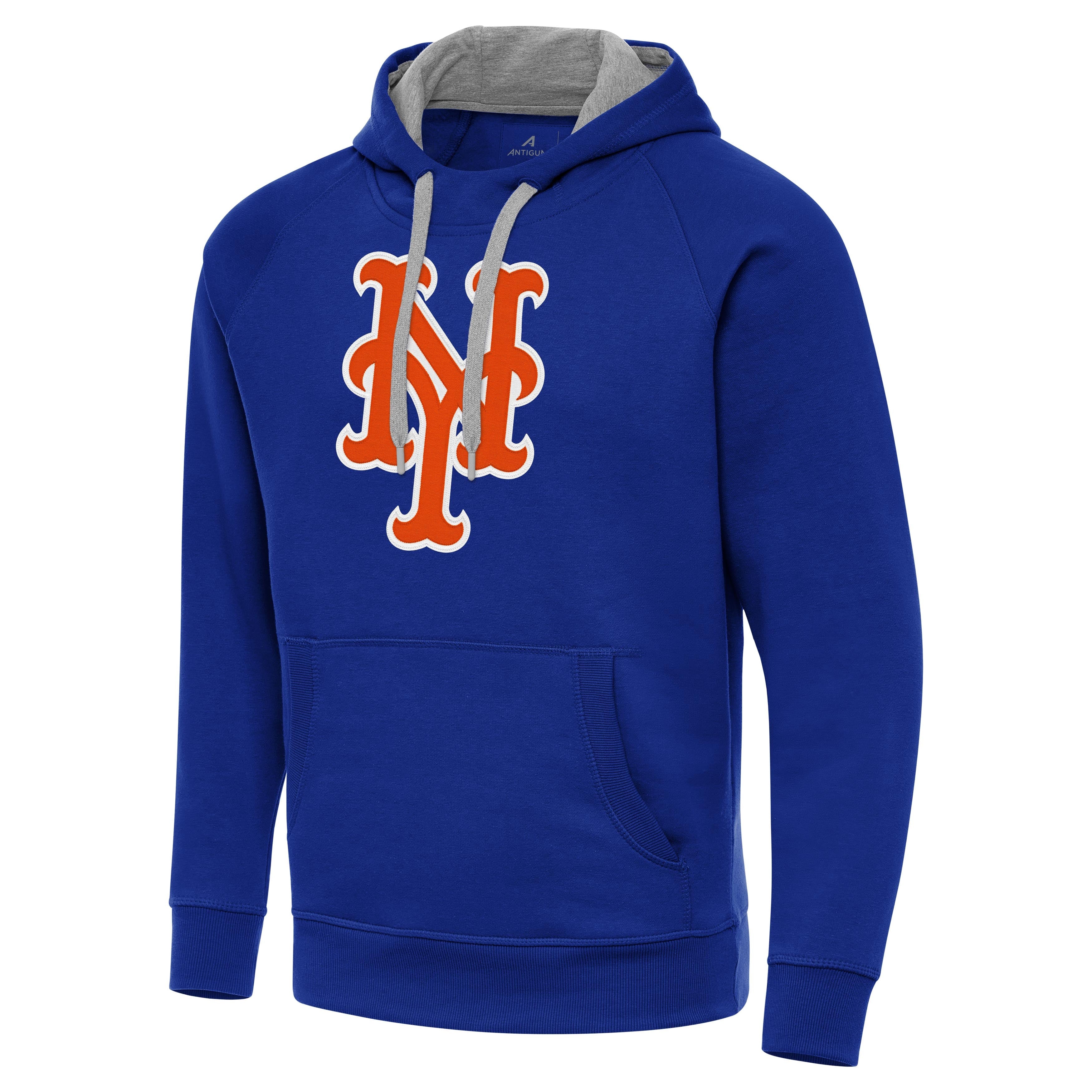 New York Mets Victory Full Front Logo Pullover Hood
