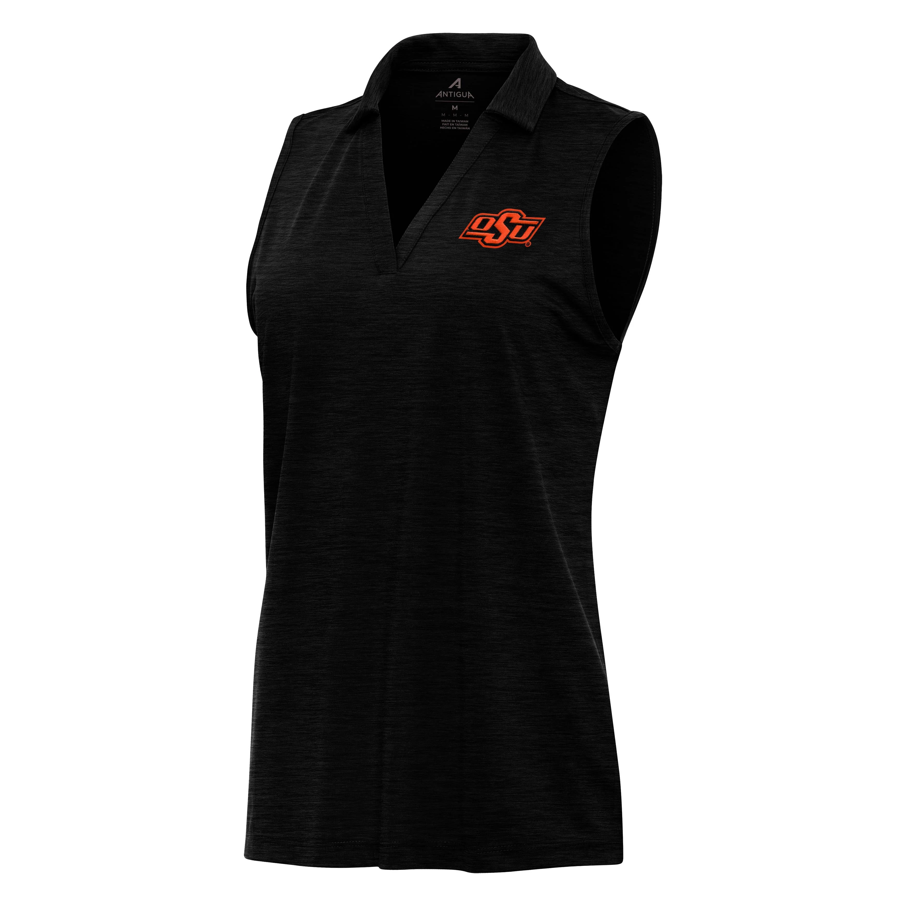 Oklahoma State Cowboys Womens Layout Sleeveless Polo