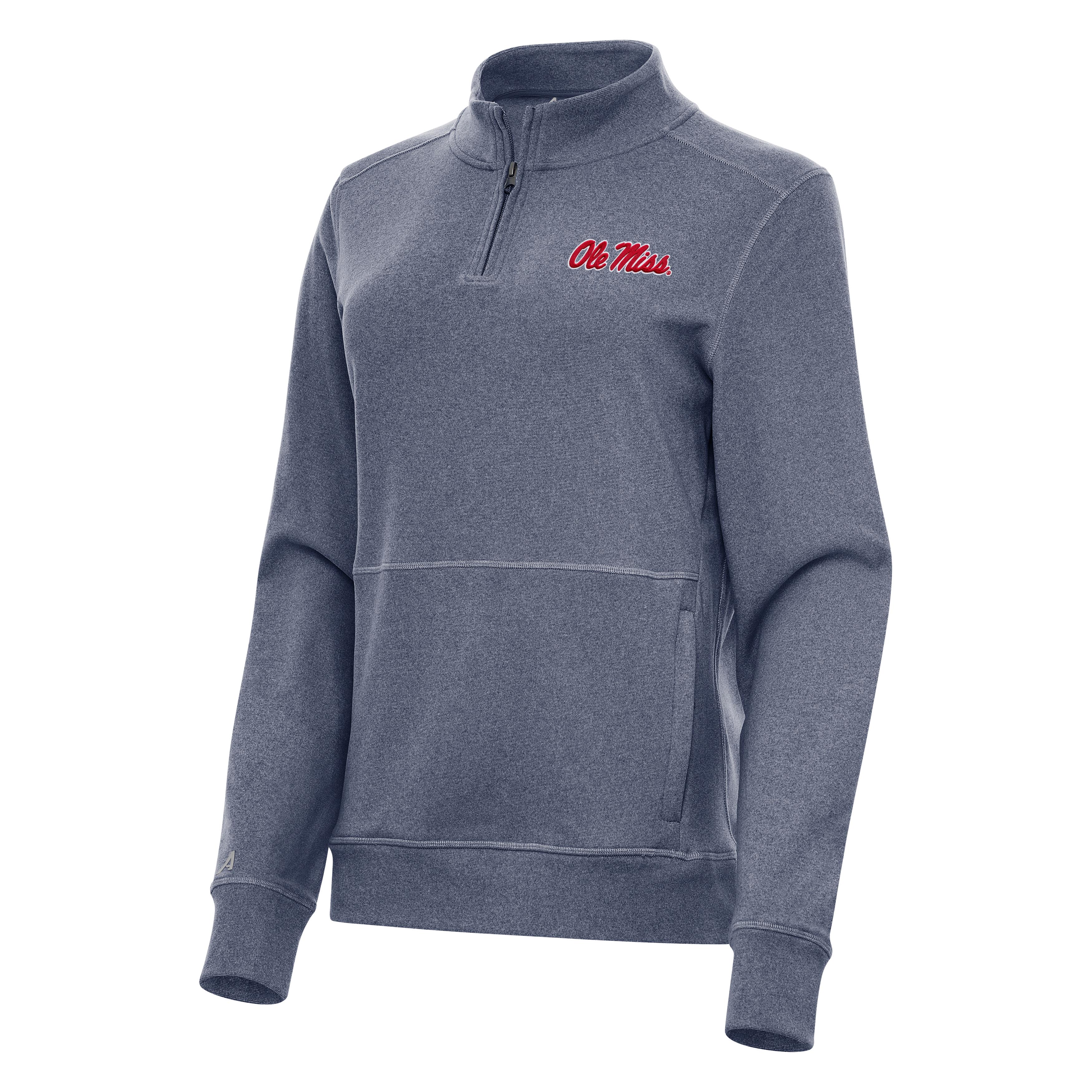 Ole Miss Rebels Womens Crush Quarter Zip Pullover