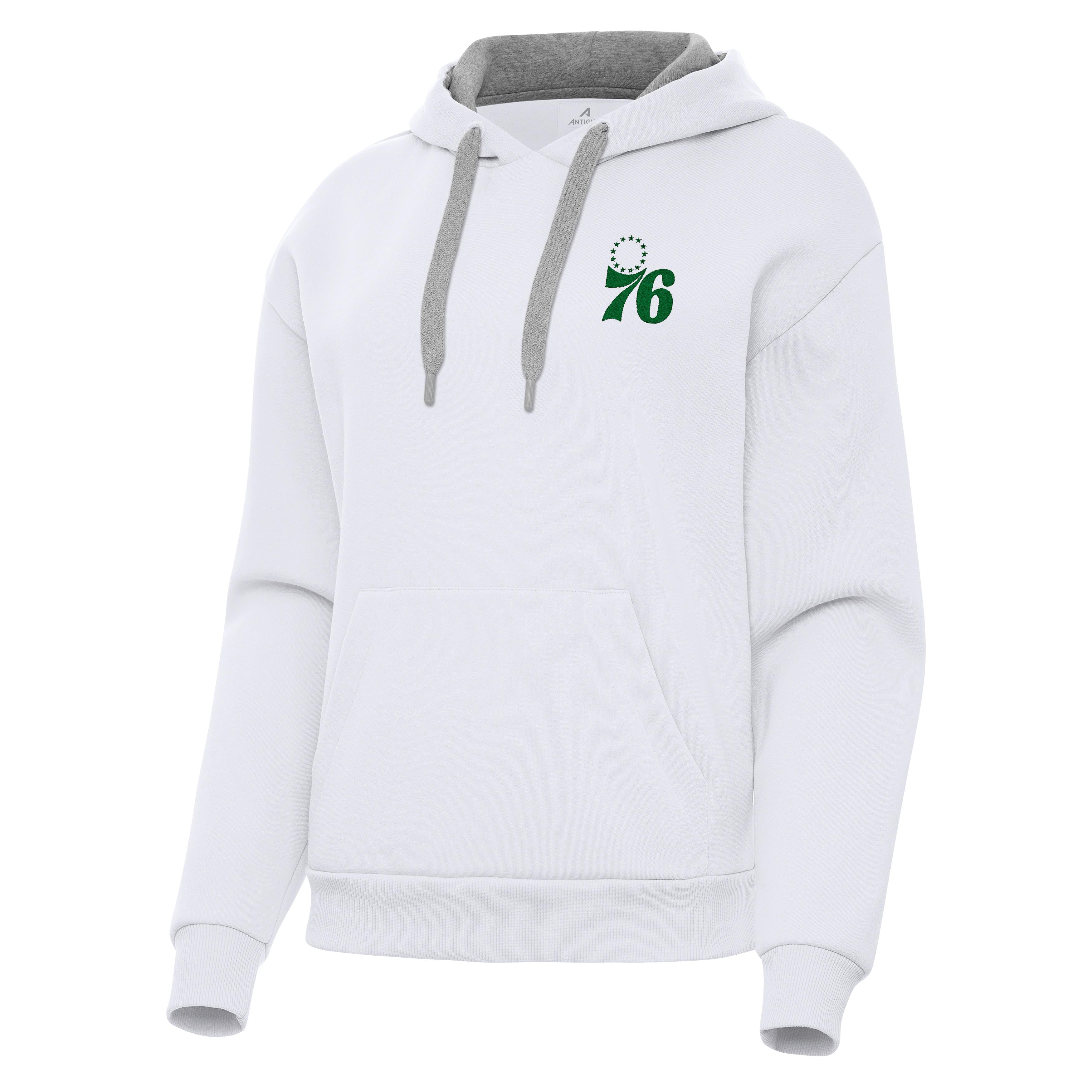 Philadelphia 76ers Womens Victory St Patricks Day Pullover Hood