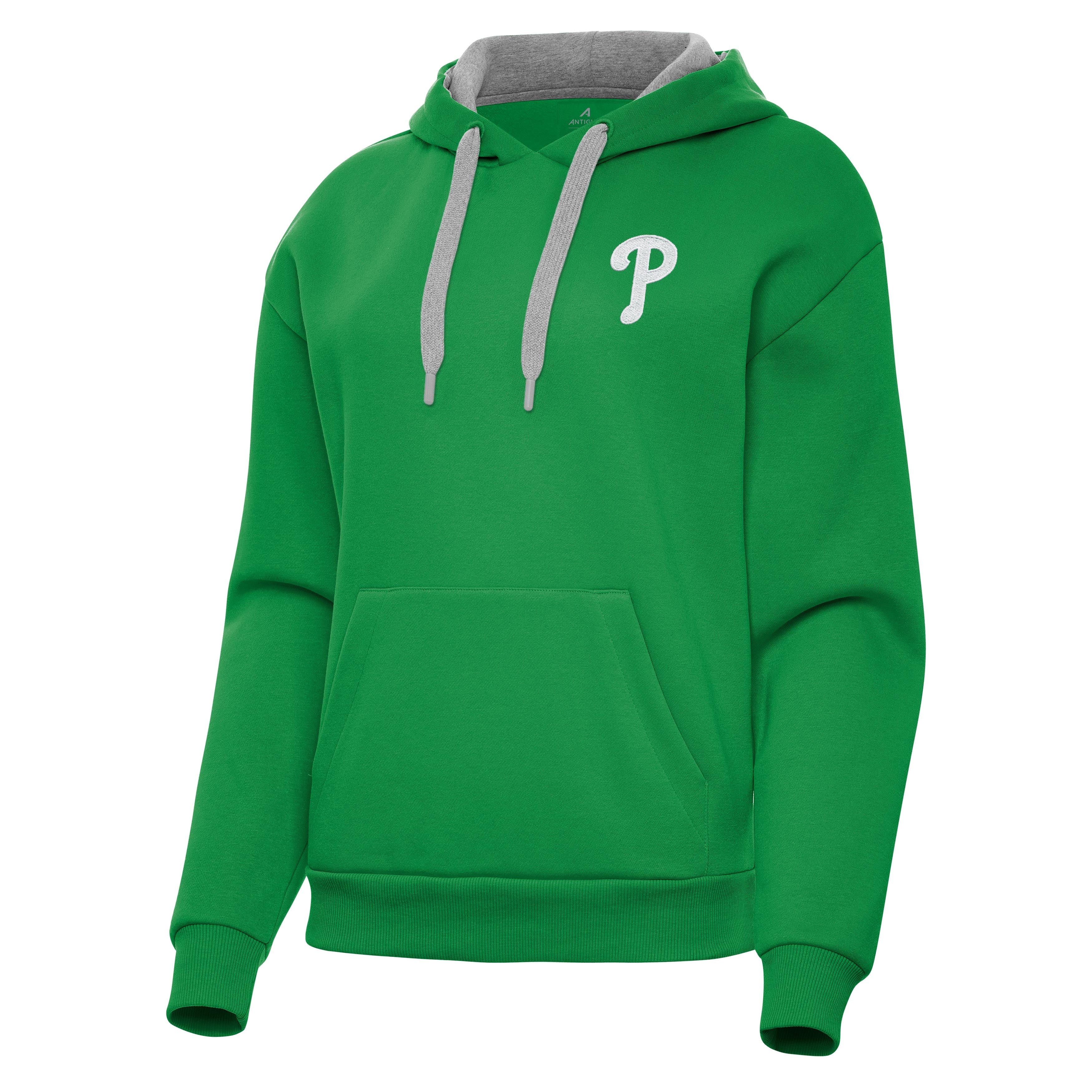 Philadelphia Phillies Womens Victory St Patricks Day White Logo Pullover Hood