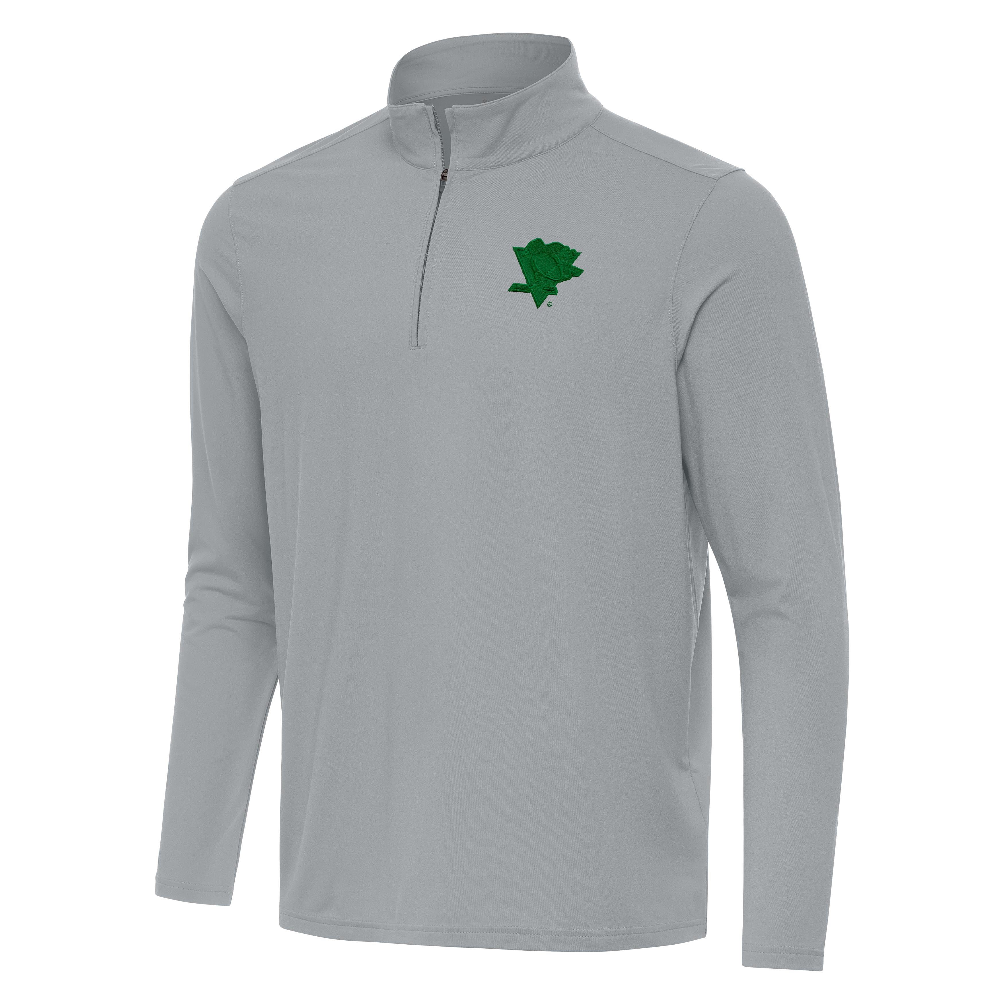 Pittsburgh Penguins Intent St Patricks Day Quarter Zip Pullover