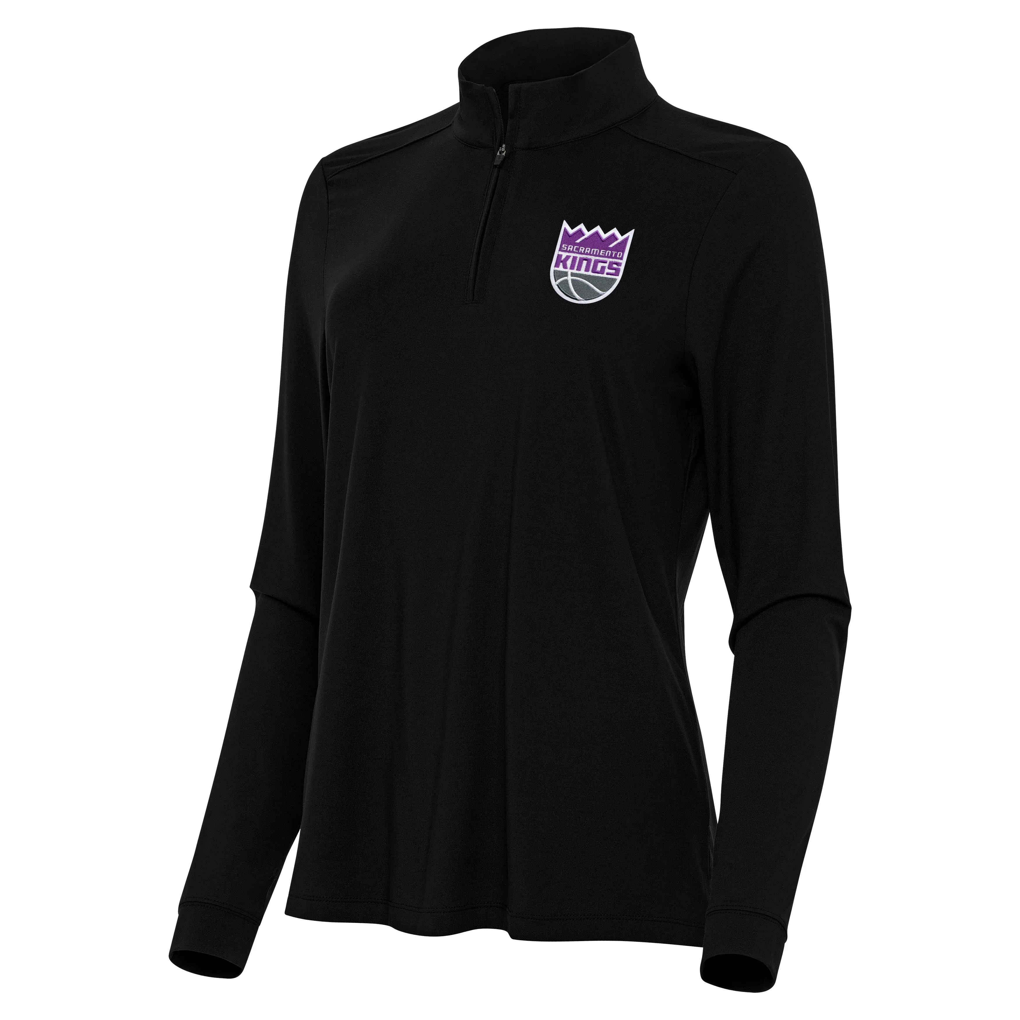 Sacramento Kings Womens Intent Quarter Zip Pullover - Image 3