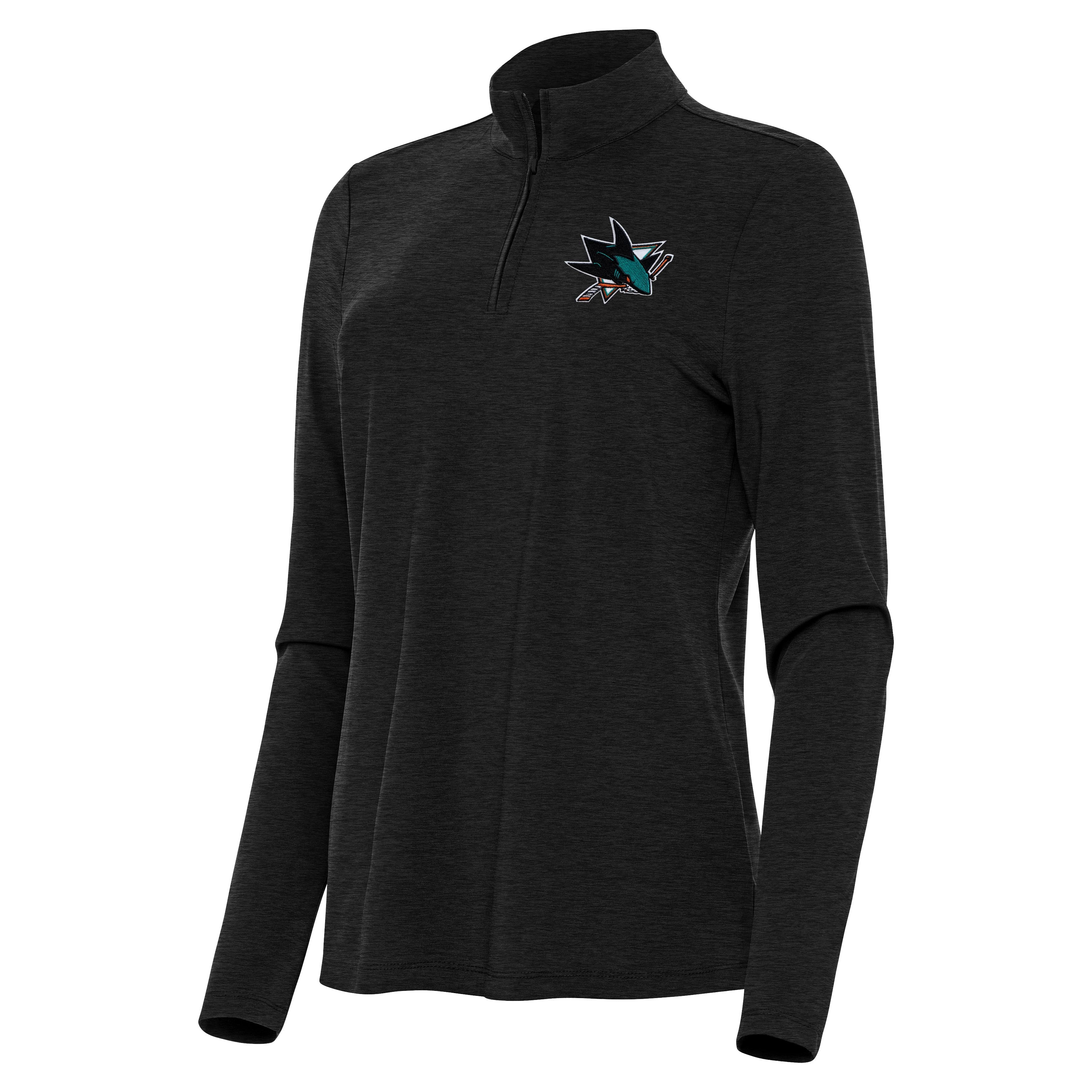 San Jose Sharks Womens Bright Quarter Zip Pullover - Image 2