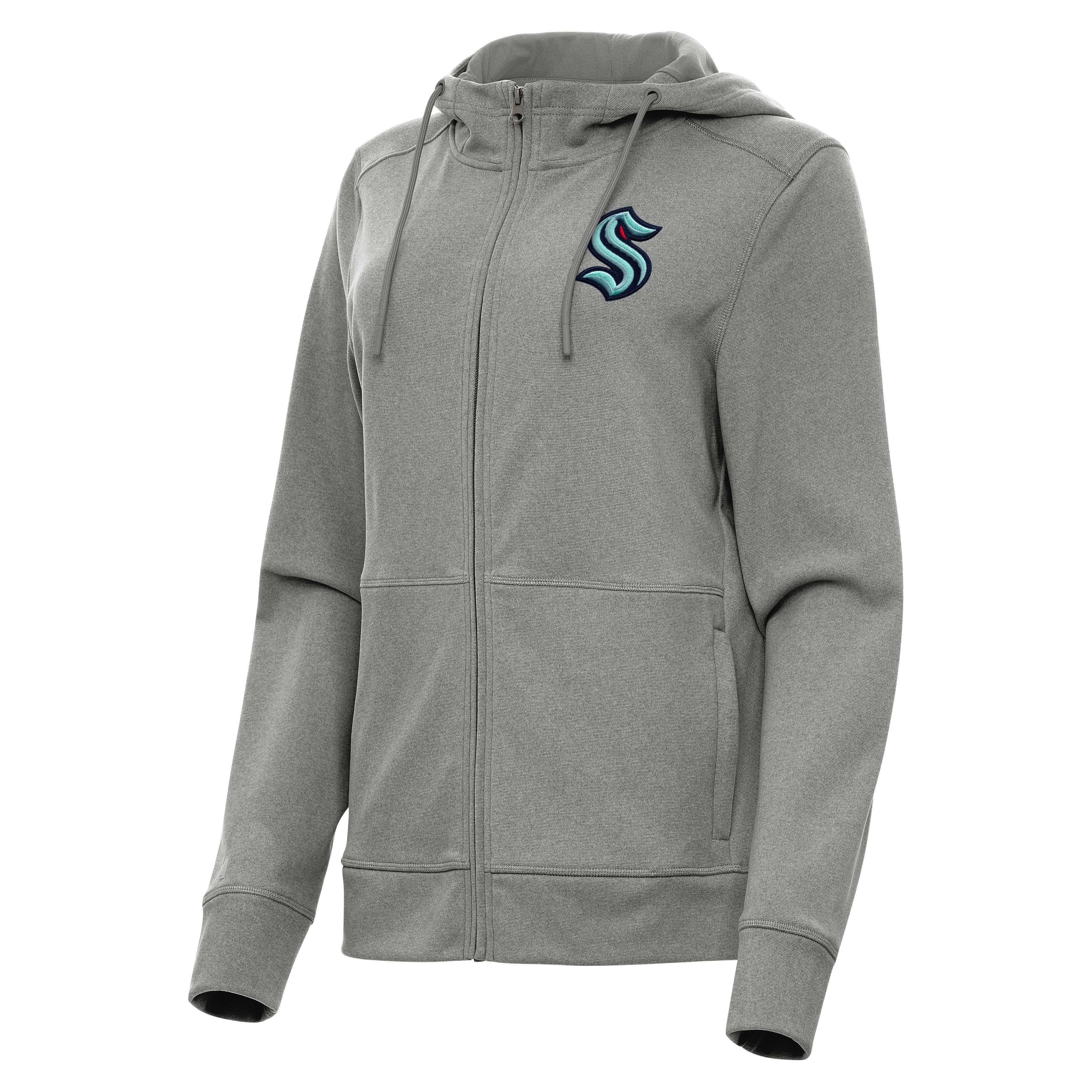Seattle Kraken Womens Seeker Full Zip Hood - Image 3