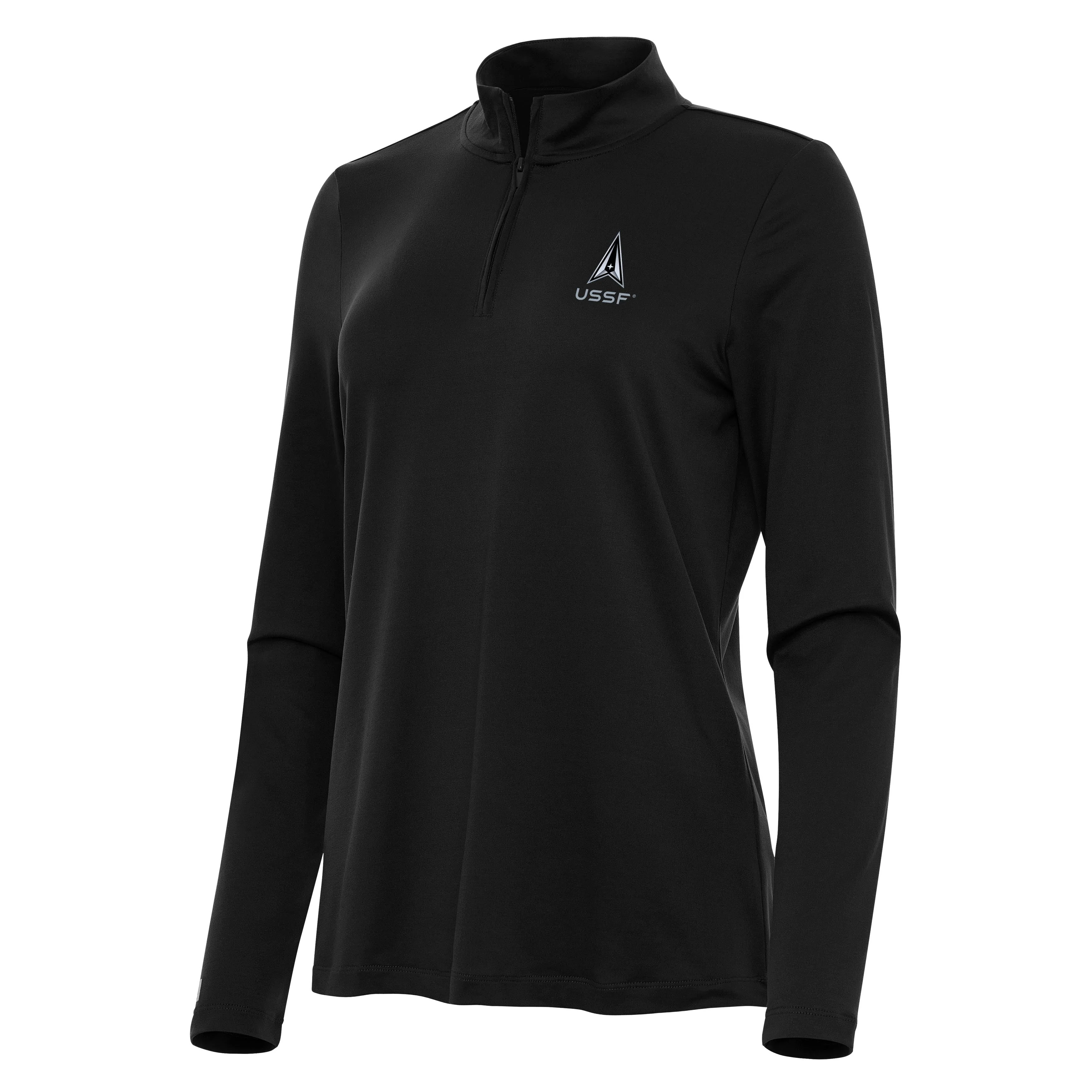 Space Force Womens Reprocess Quarter Zip Pullover - Image 5