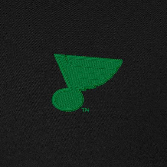 St Louis Blues Intent St Patricks Day Quarter Zip Pullover - Image 4