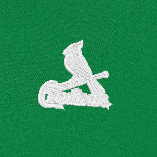 St Louis Cardinals Era St Patricks Day White Logo Polo - Image 2